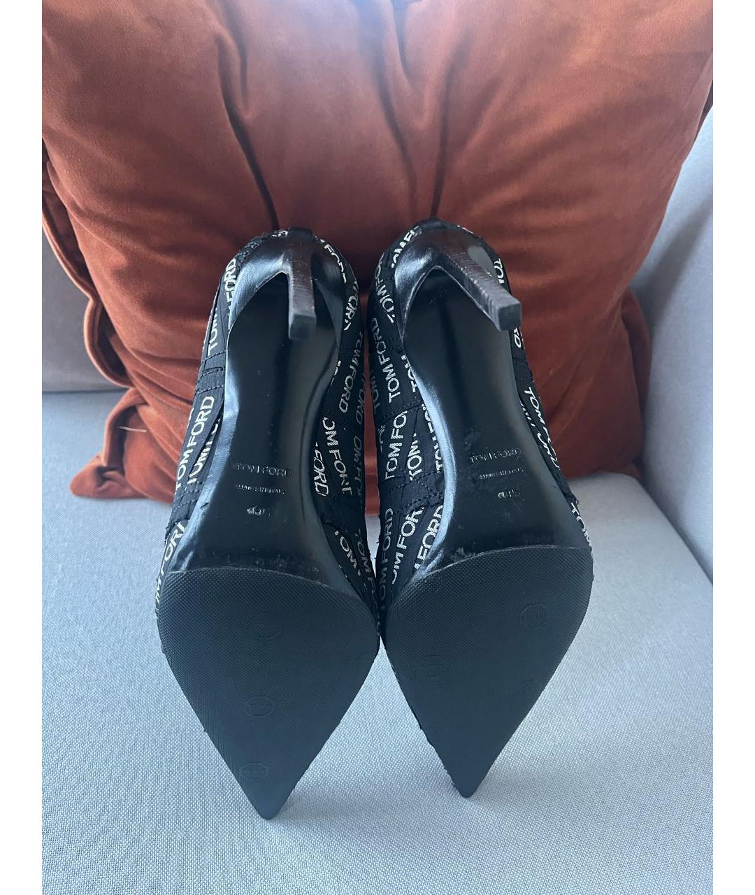 TOM FORD Черные туфли, фото 4