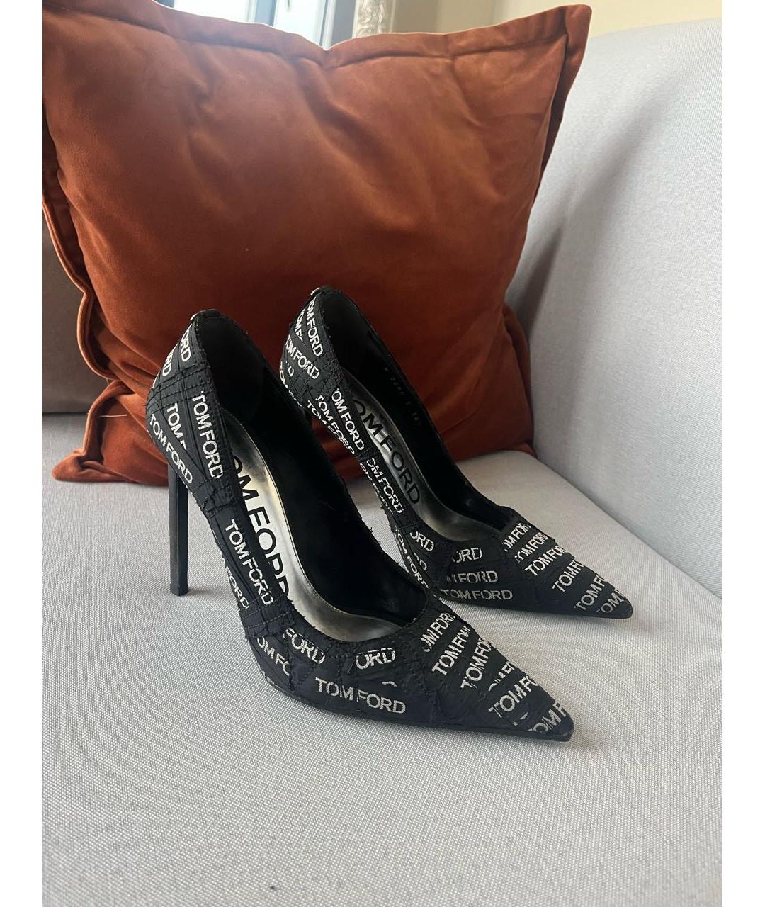 TOM FORD Черные туфли, фото 6