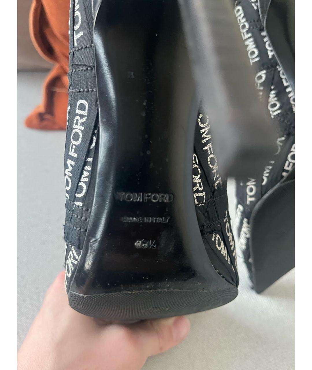 TOM FORD Черные туфли, фото 5