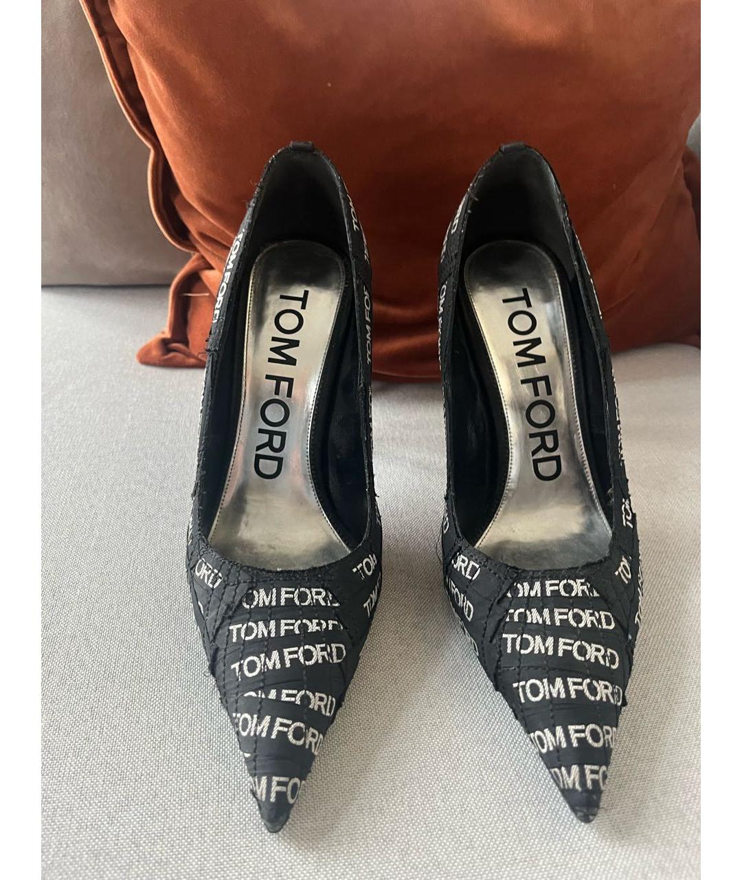 TOM FORD Черные туфли, фото 3