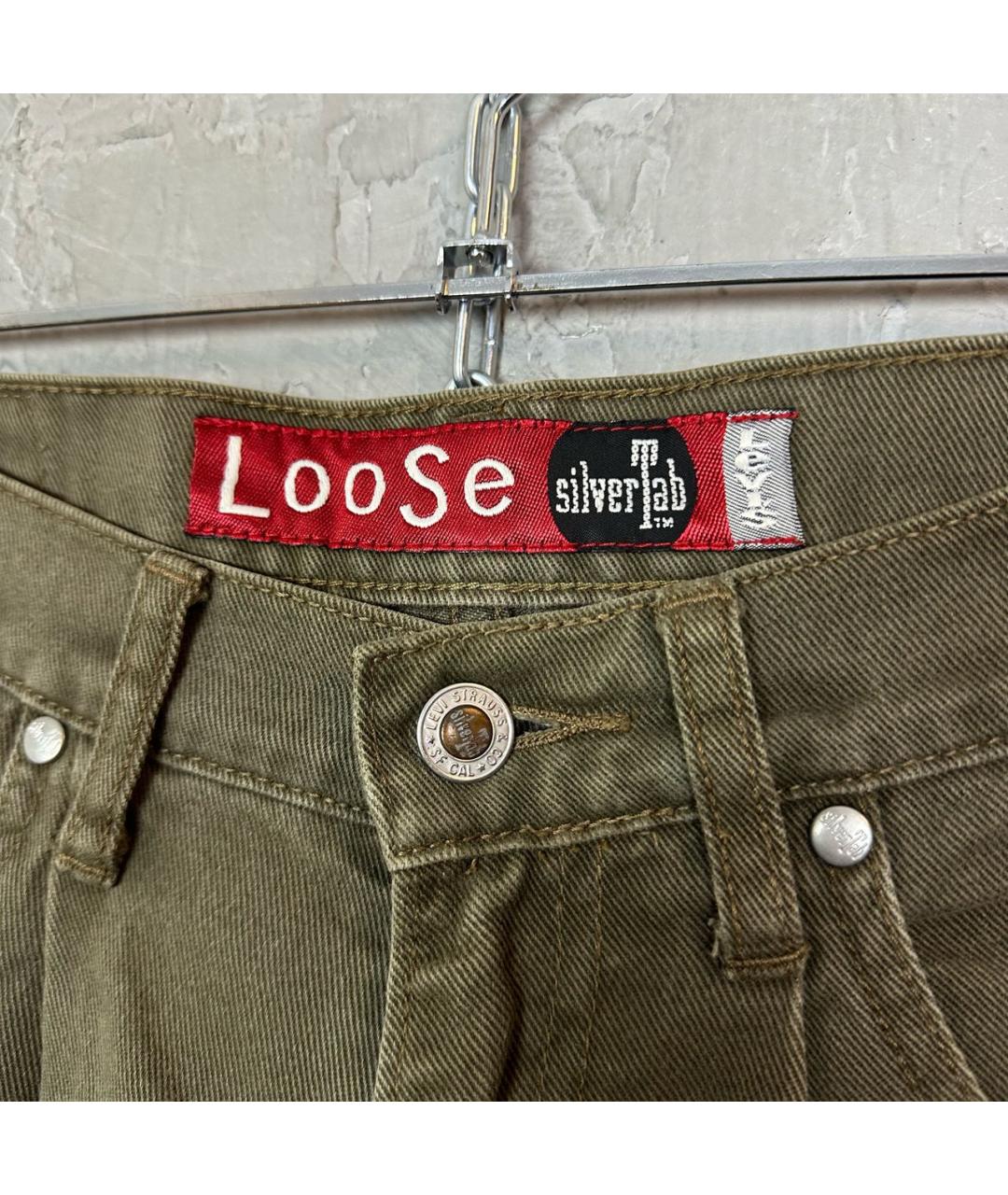 LEVI'S Коричневые хлопковые шорты, фото 5