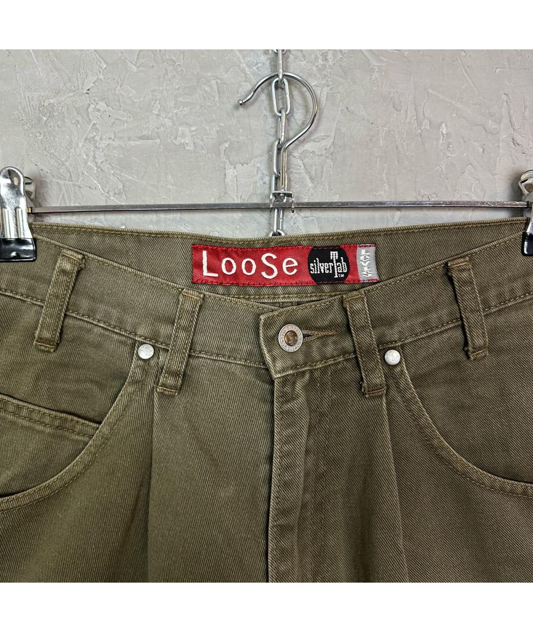 LEVI'S Коричневые хлопковые шорты, фото 4
