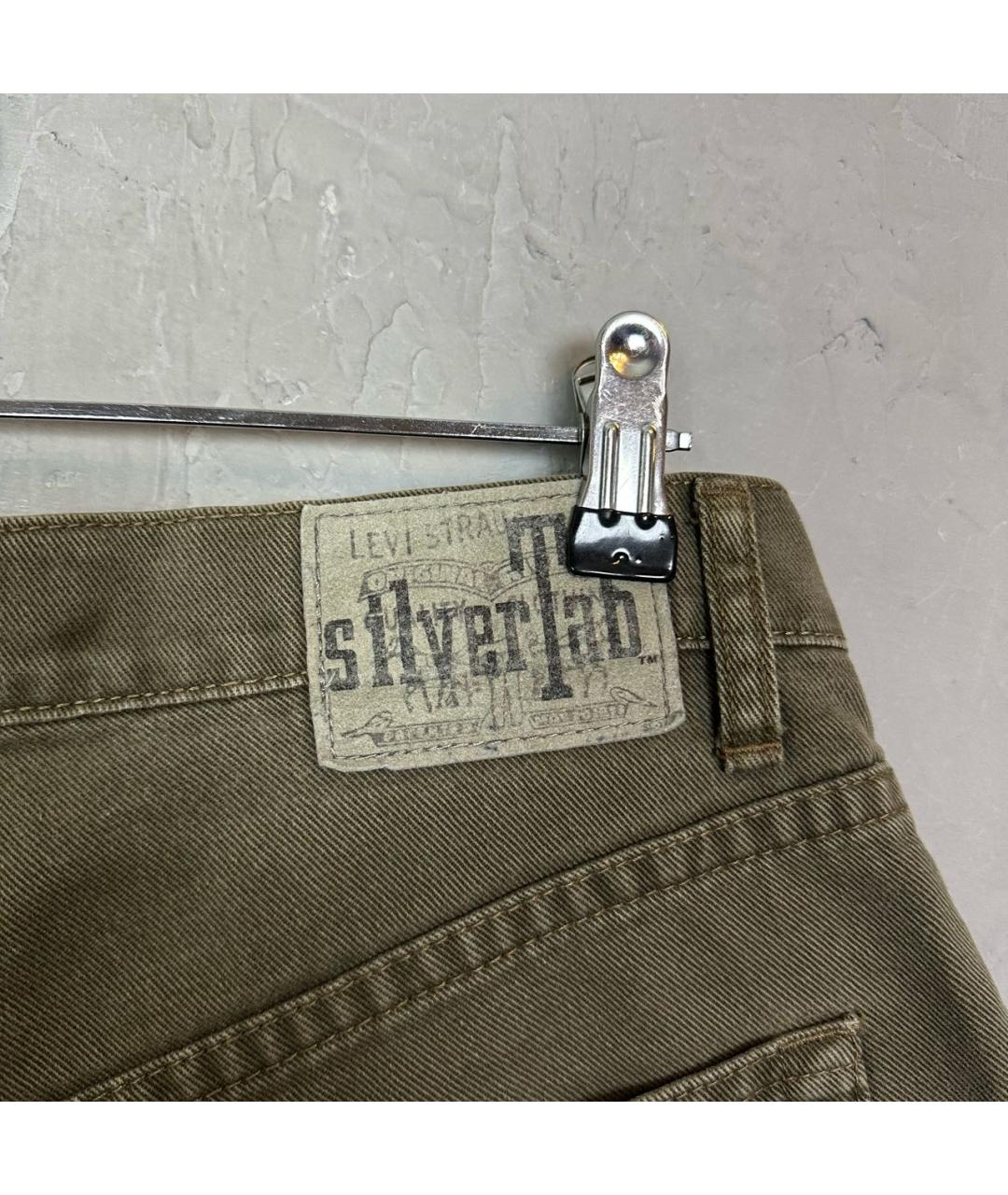 LEVI'S Коричневые хлопковые шорты, фото 3