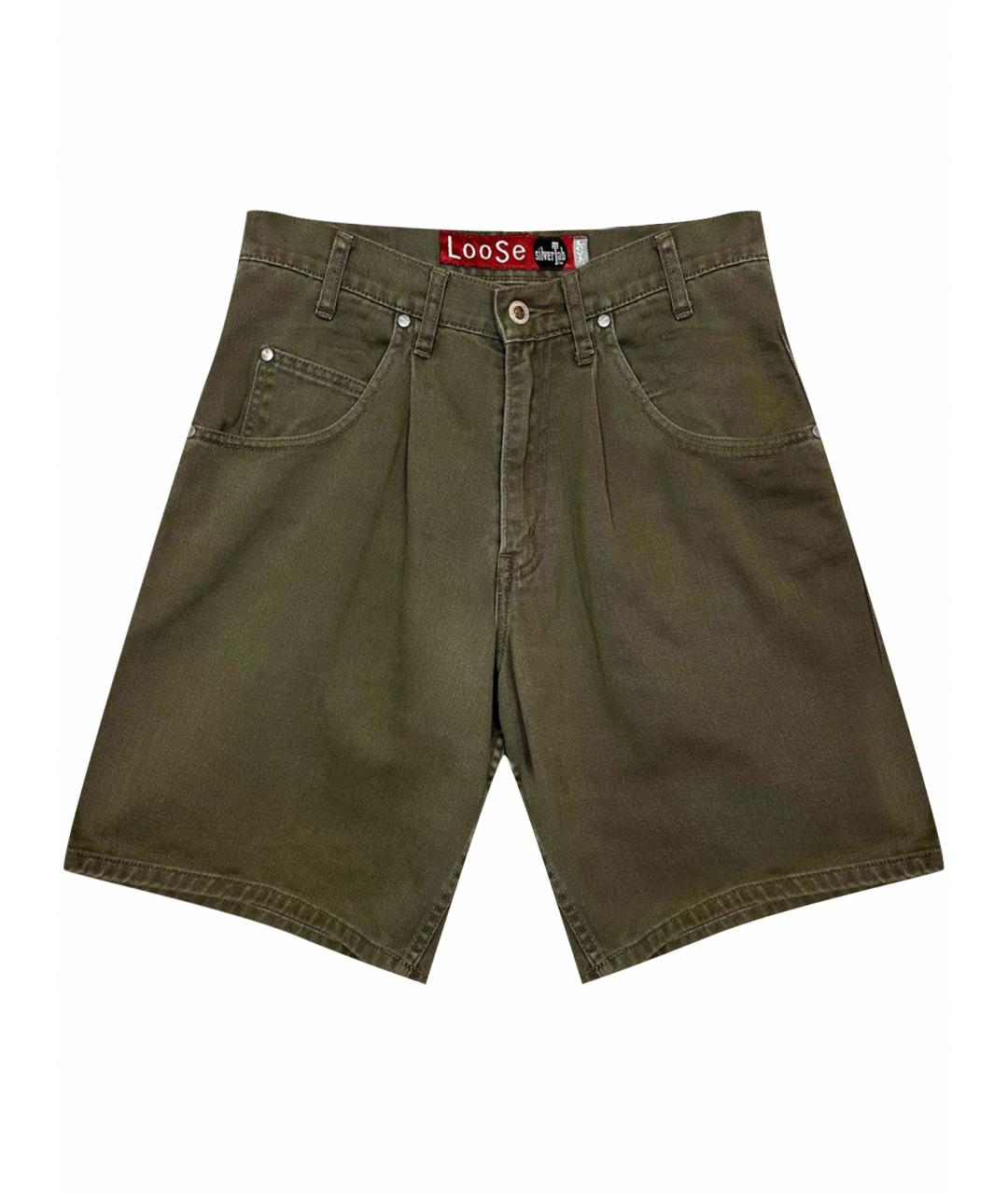 LEVI'S Коричневые хлопковые шорты, фото 1