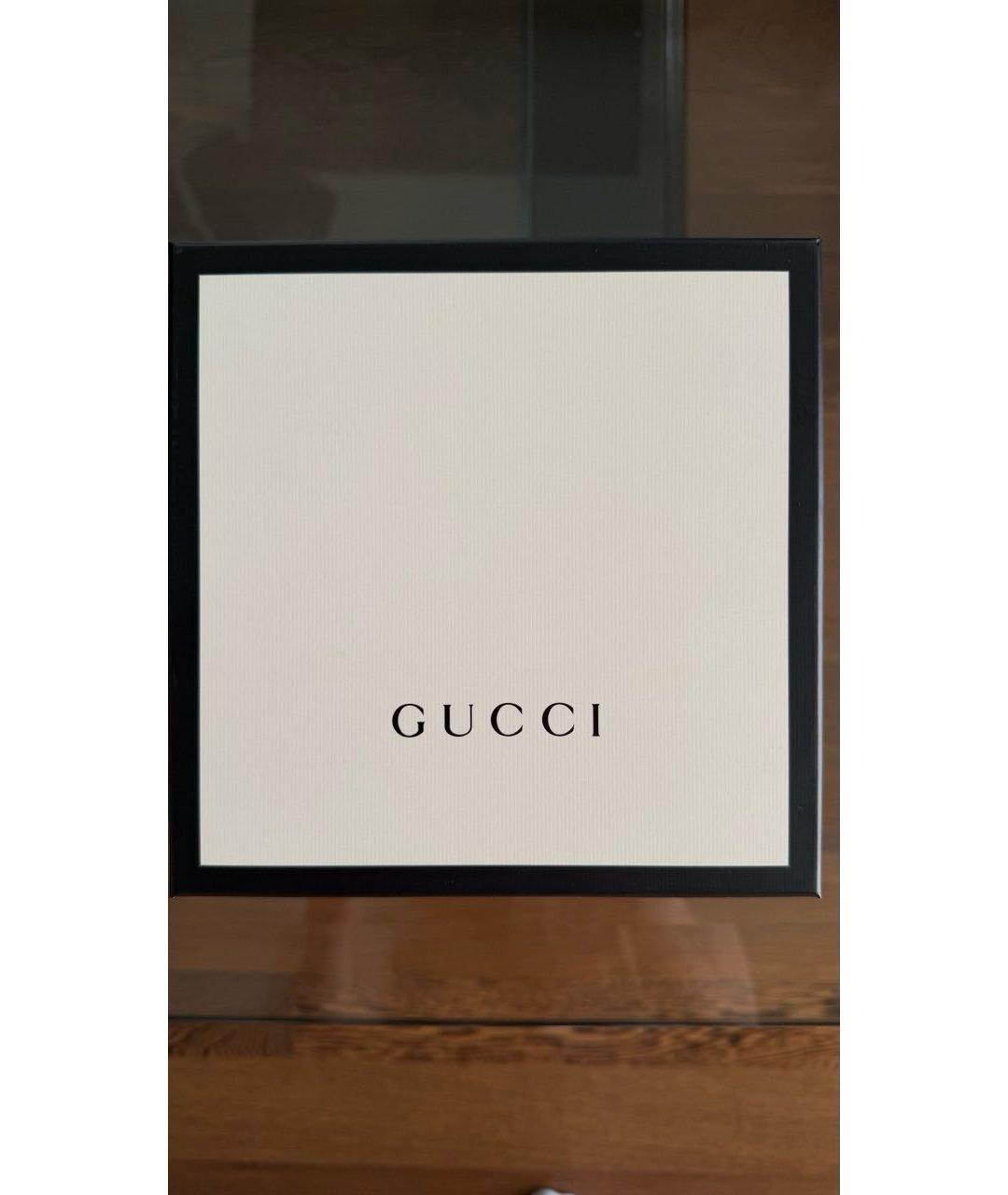 GUCCI Черный кожаный ремень, фото 7