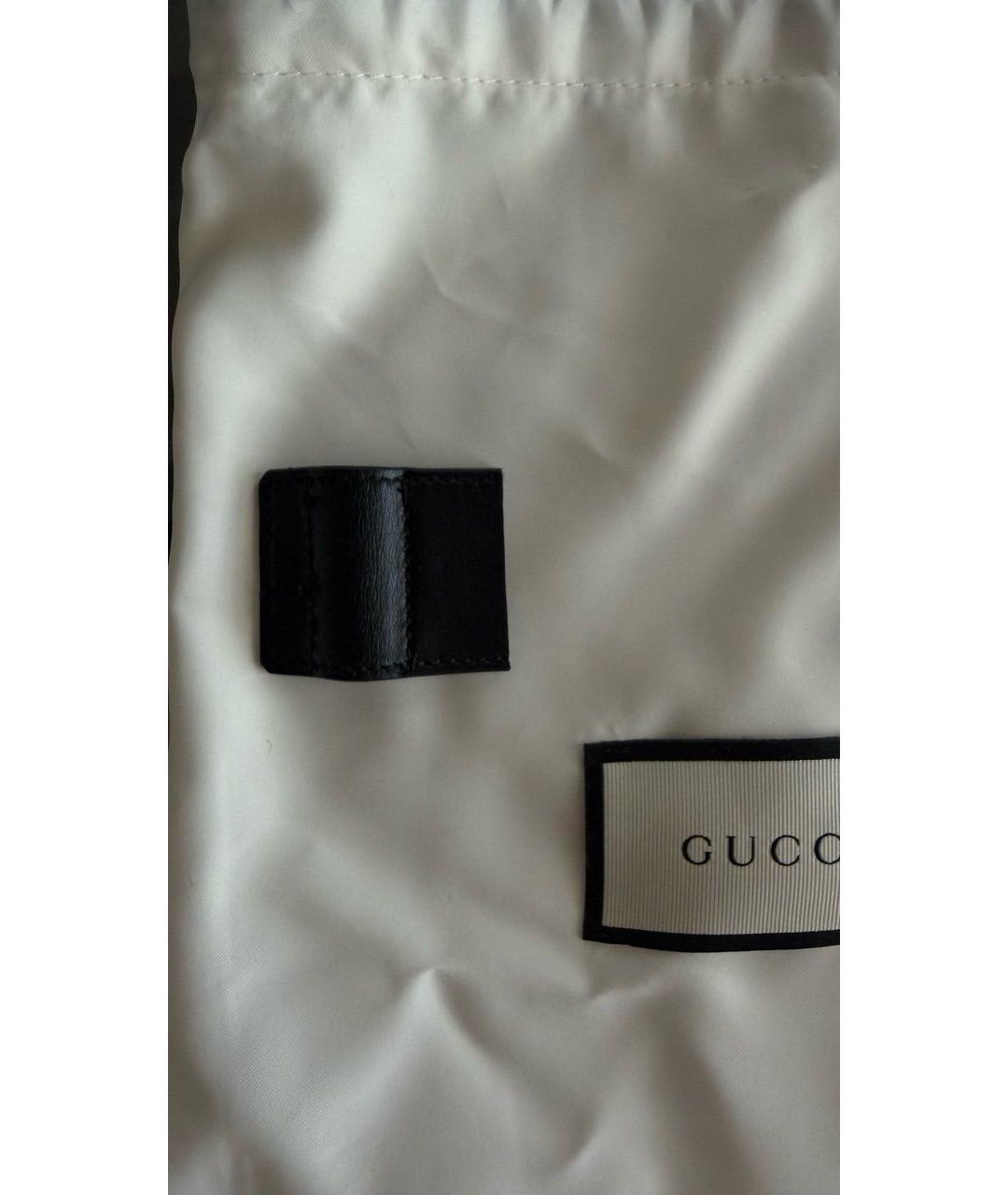 GUCCI Черный кожаный ремень, фото 8