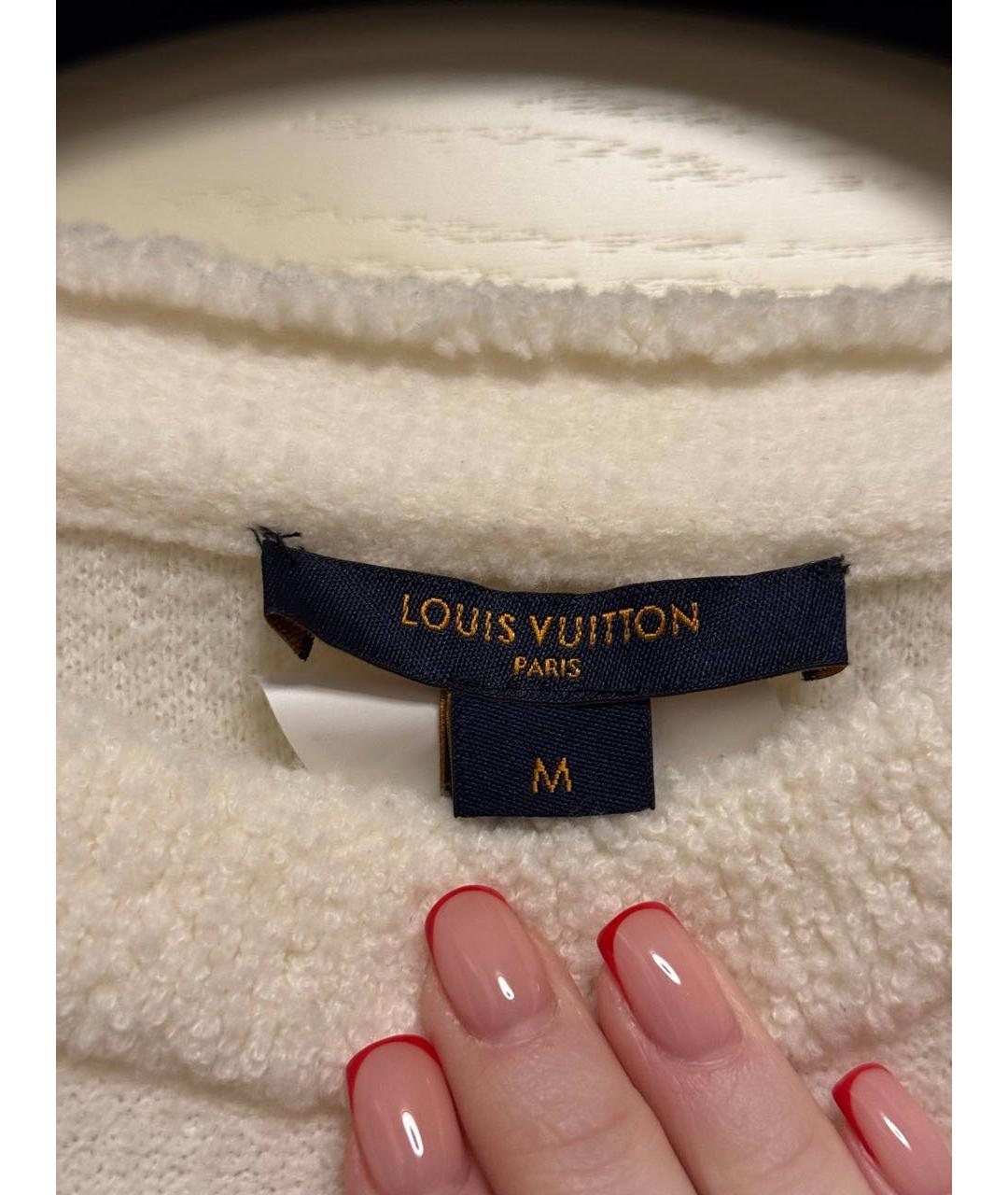 LOUIS VUITTON Белый шерстяной костюм с брюками, фото 5