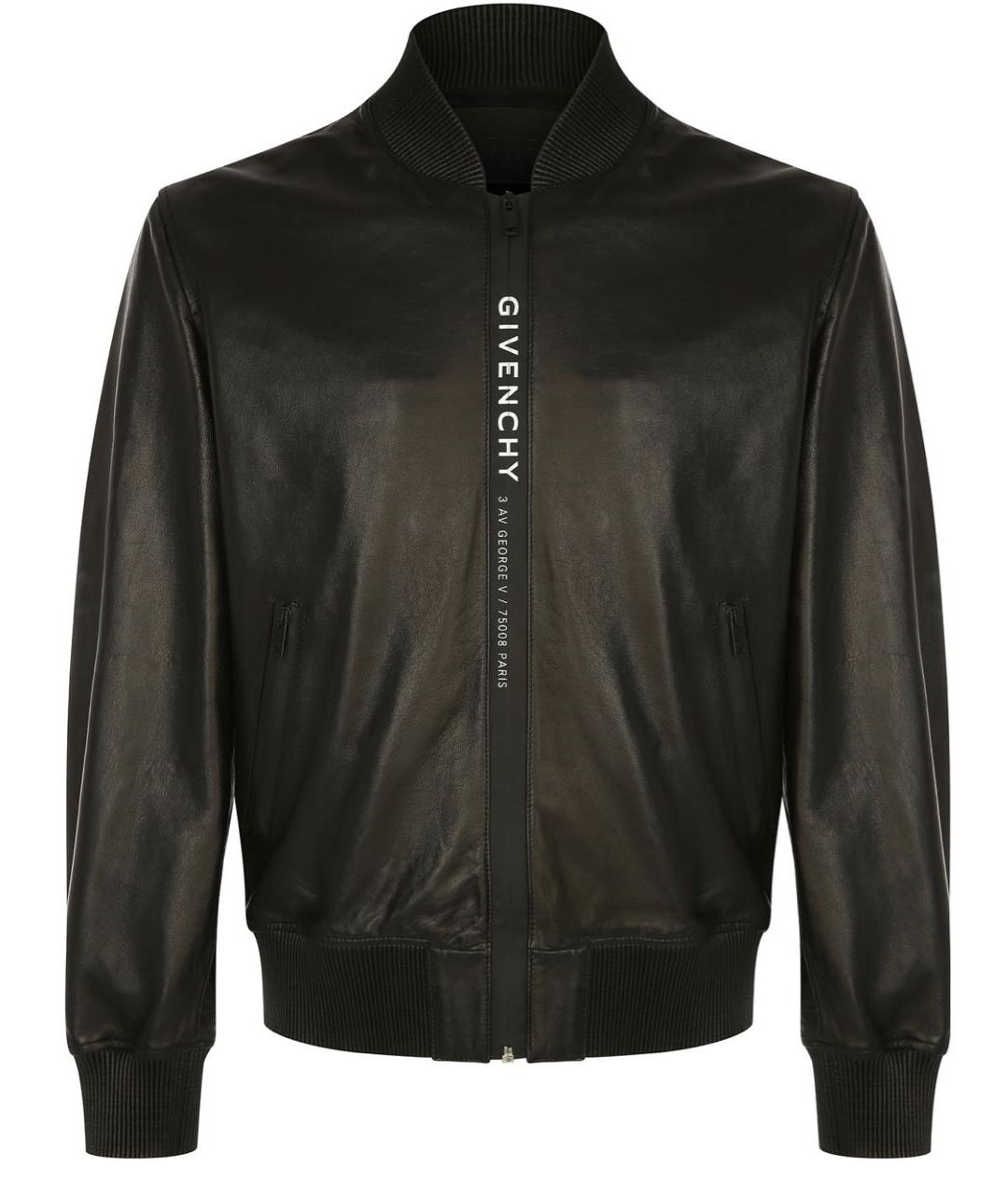 GIVENCHY Черная кожаная куртка, фото 4