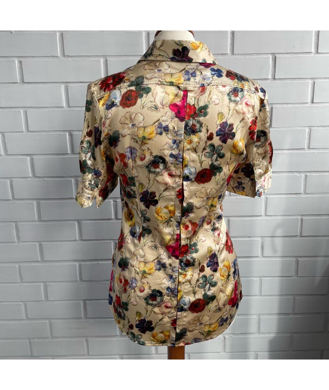 DOLCE&GABBANA Мульти шелковая рубашка, фото 2