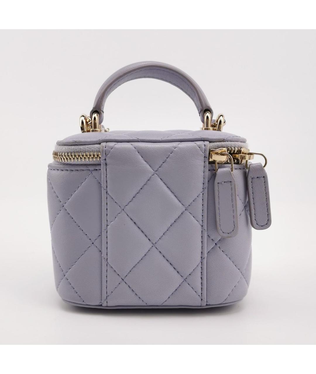 CHANEL Фиолетовая сумка через плечо, фото 3