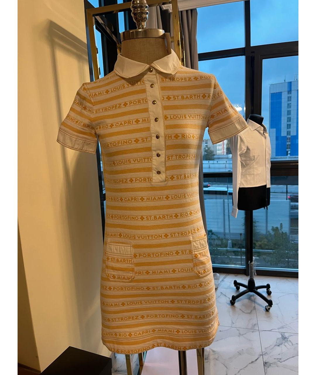 LOUIS VUITTON Мульти повседневное платье, фото 7