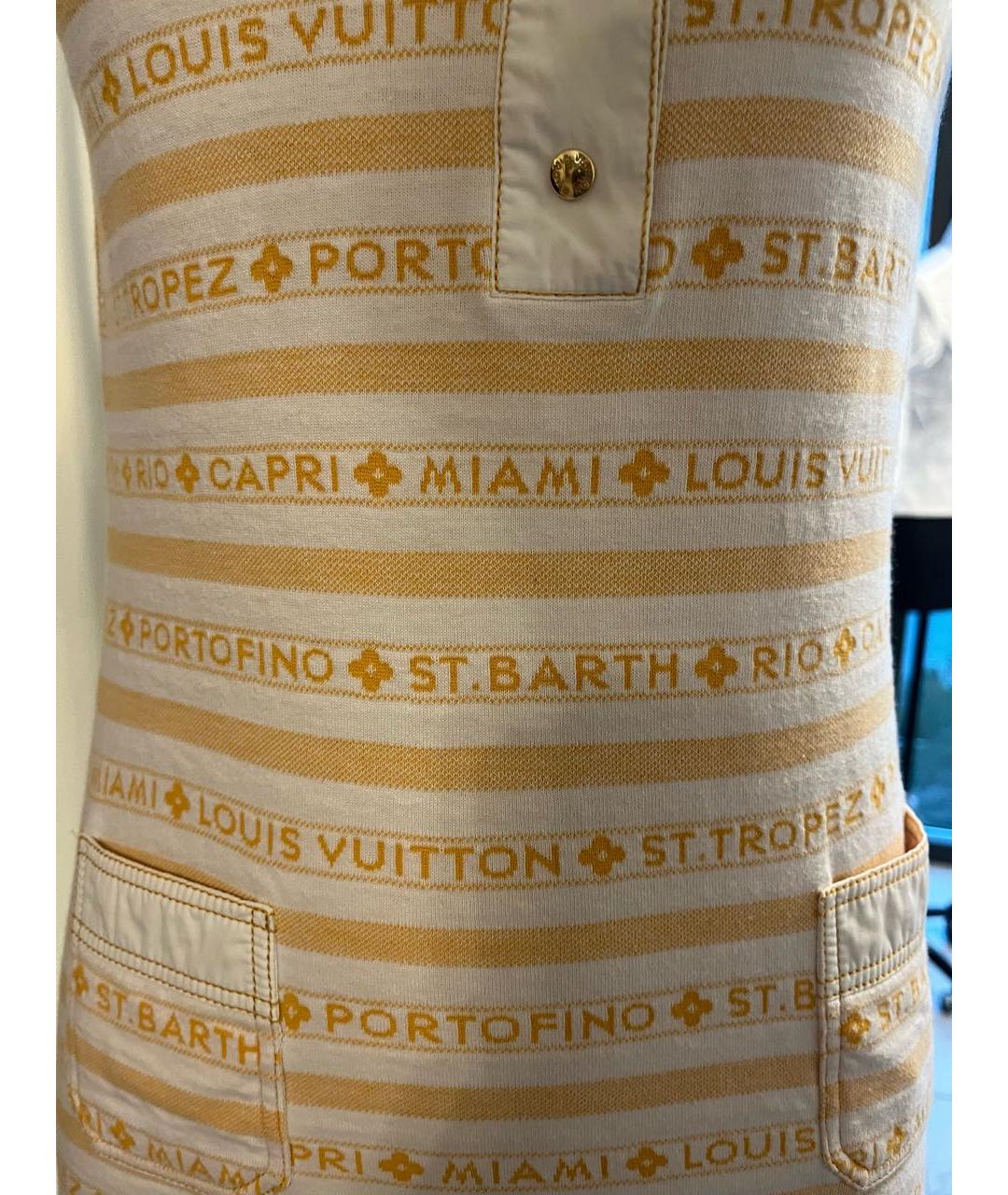 LOUIS VUITTON Мульти повседневное платье, фото 2
