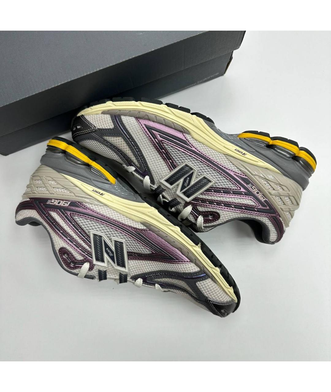 NEW BALANCE Серые низкие кроссовки / кеды, фото 5