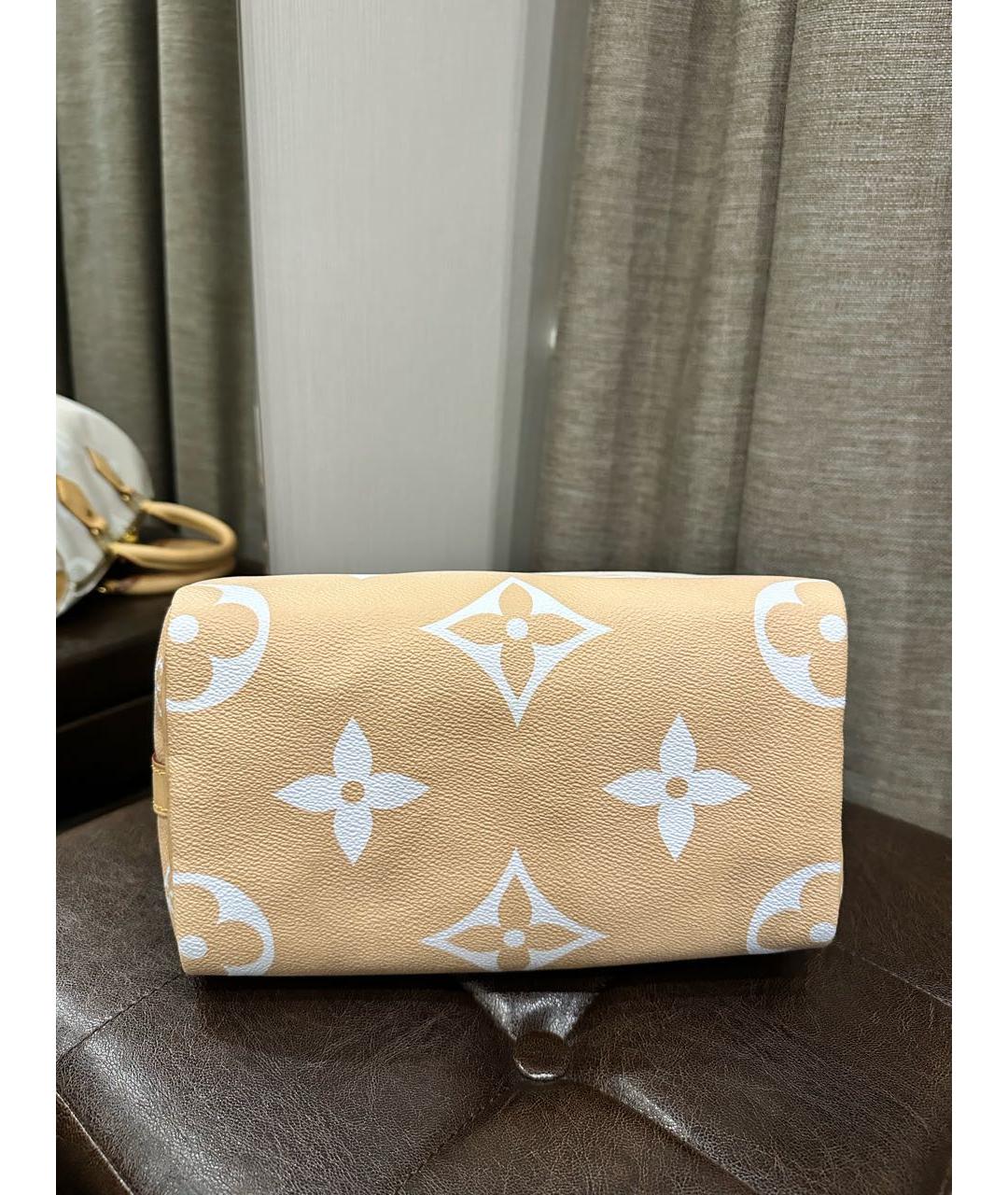 LOUIS VUITTON Бежевая сумка через плечо, фото 3
