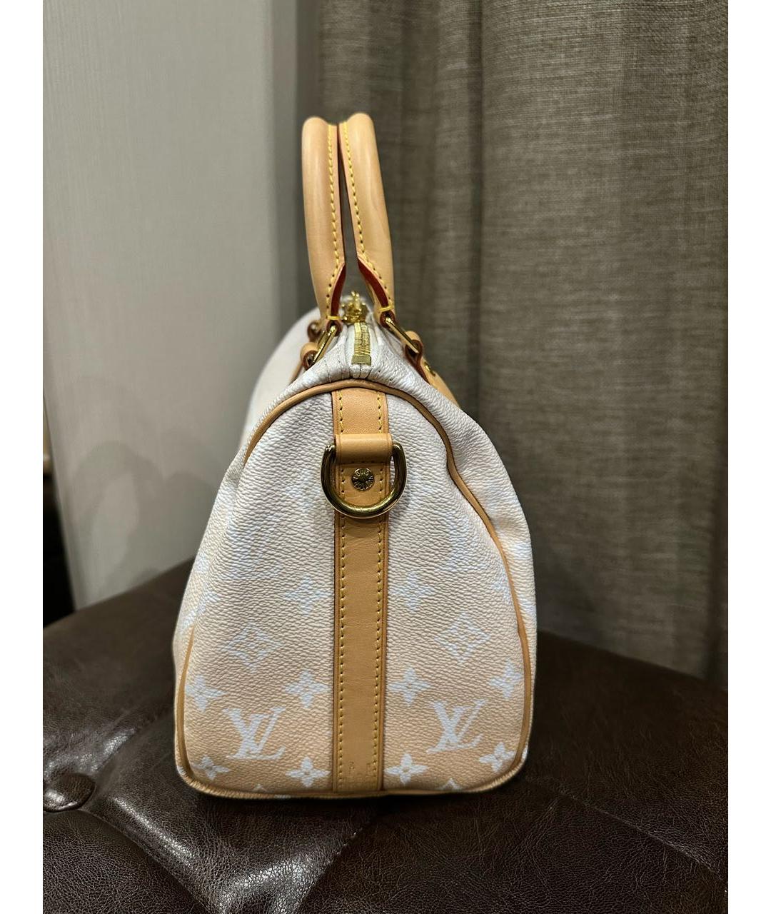 LOUIS VUITTON Бежевая сумка через плечо, фото 4
