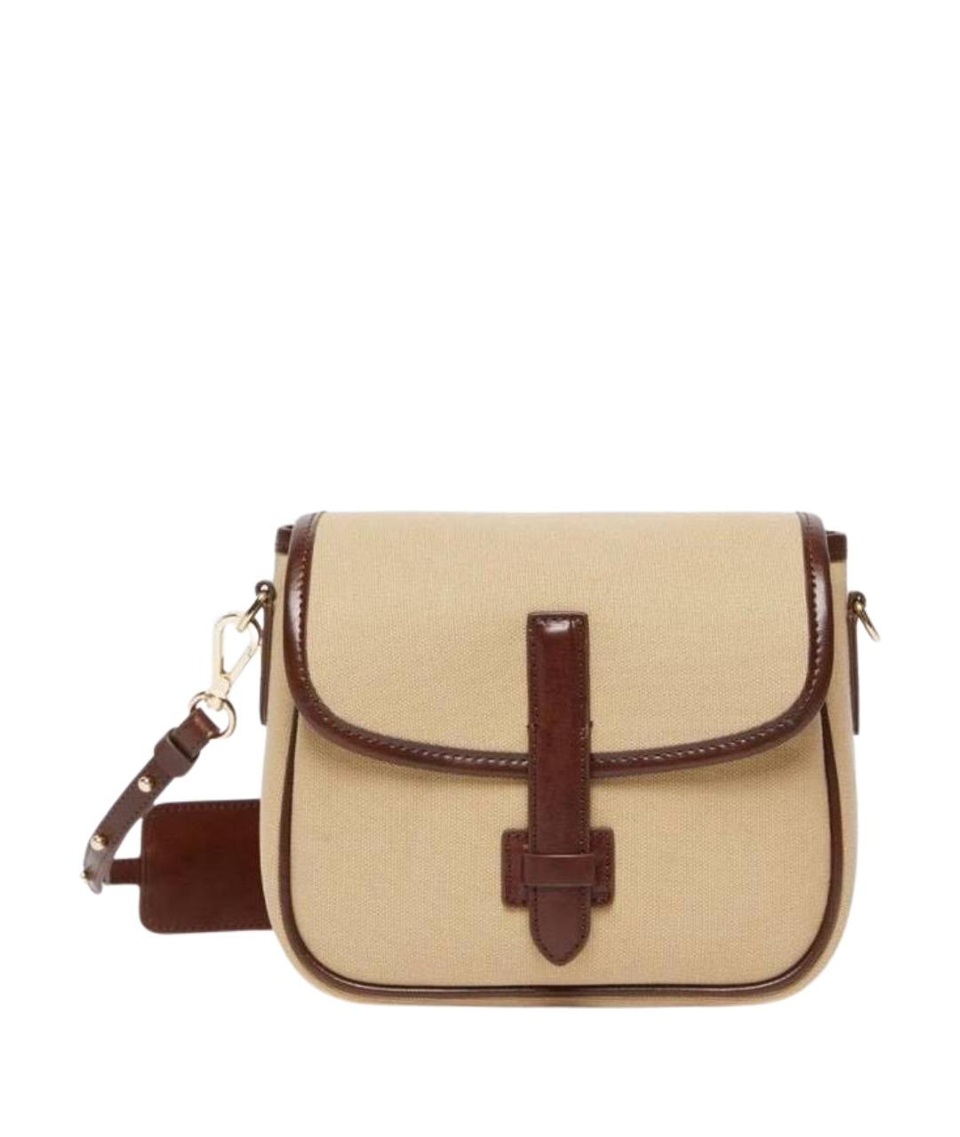 WEEKEND MAX MARA Бежевая сумка через плечо, фото 1