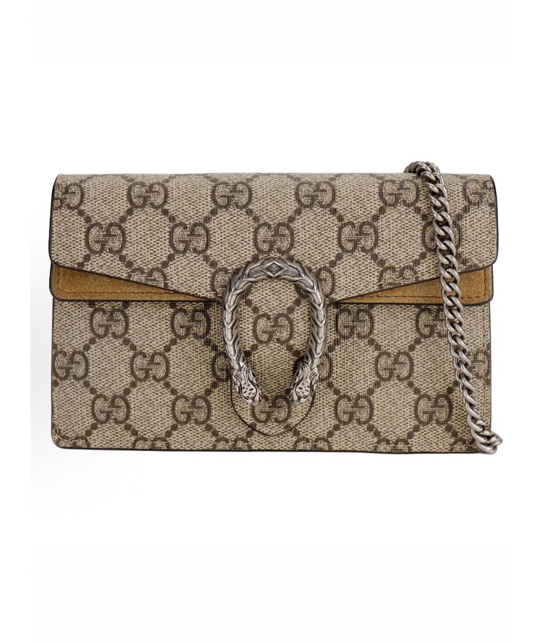 GUCCI Бежевая сумка через плечо, фото 1