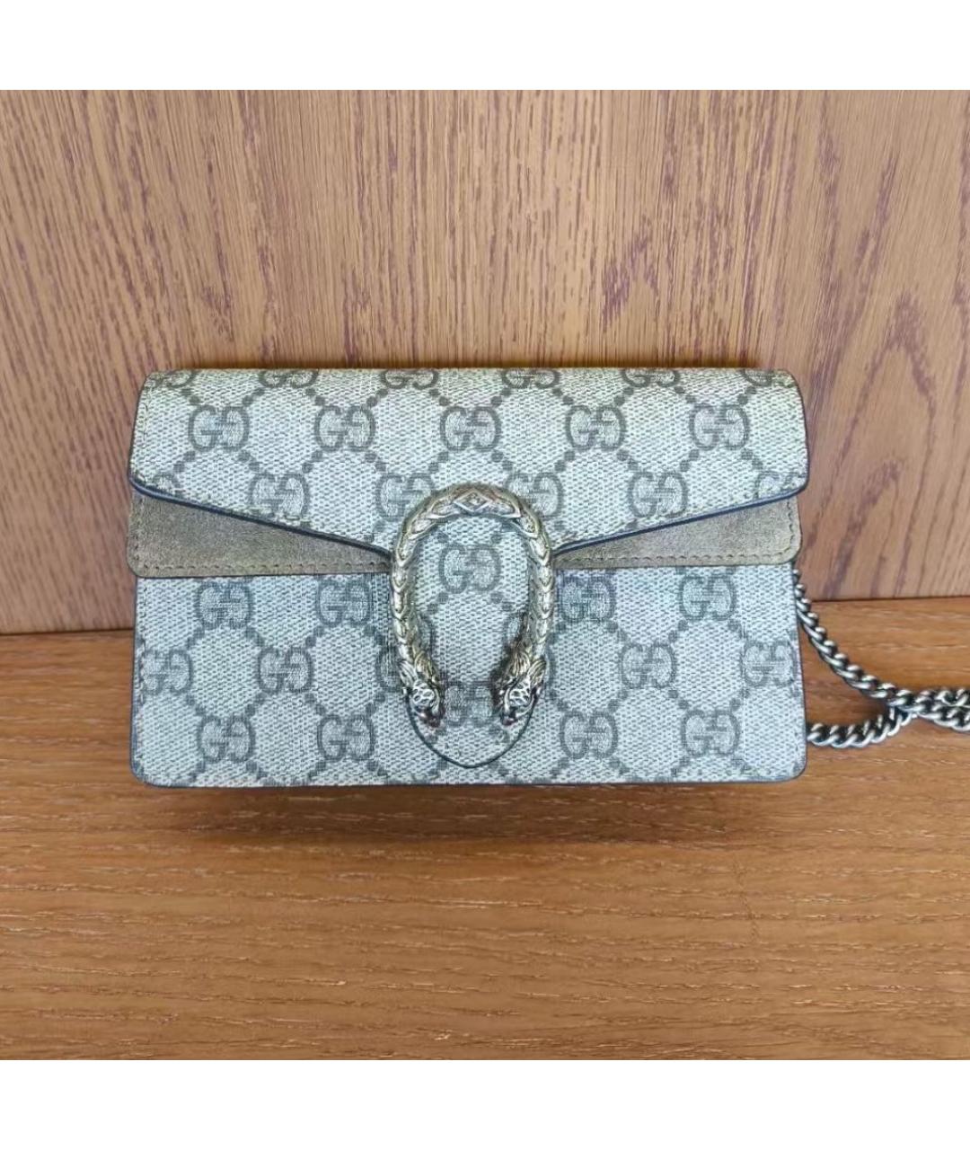 GUCCI Бежевая сумка через плечо, фото 5