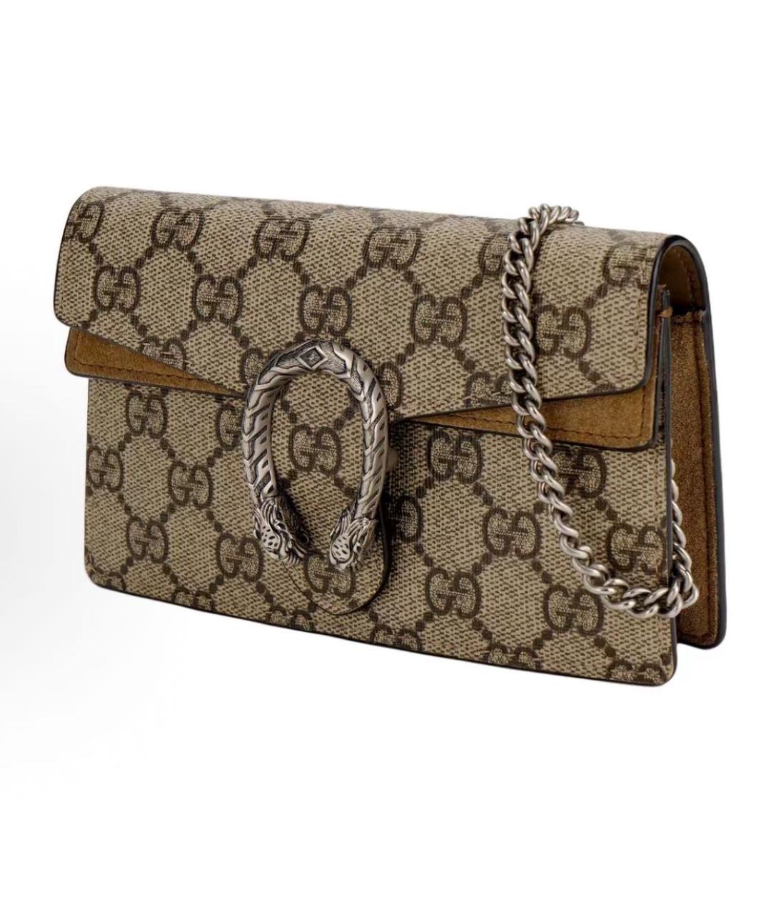 GUCCI Бежевая сумка через плечо, фото 6