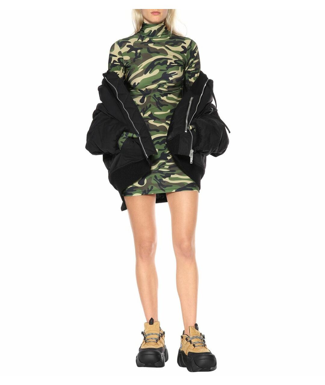VETEMENTS Бежевые замшевые кроссовки, фото 6