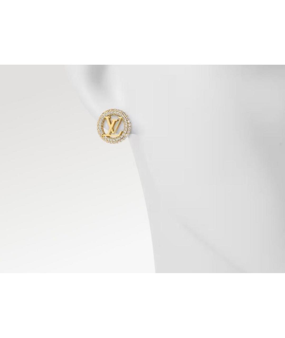 LOUIS VUITTON Серебряные серьги, фото 3