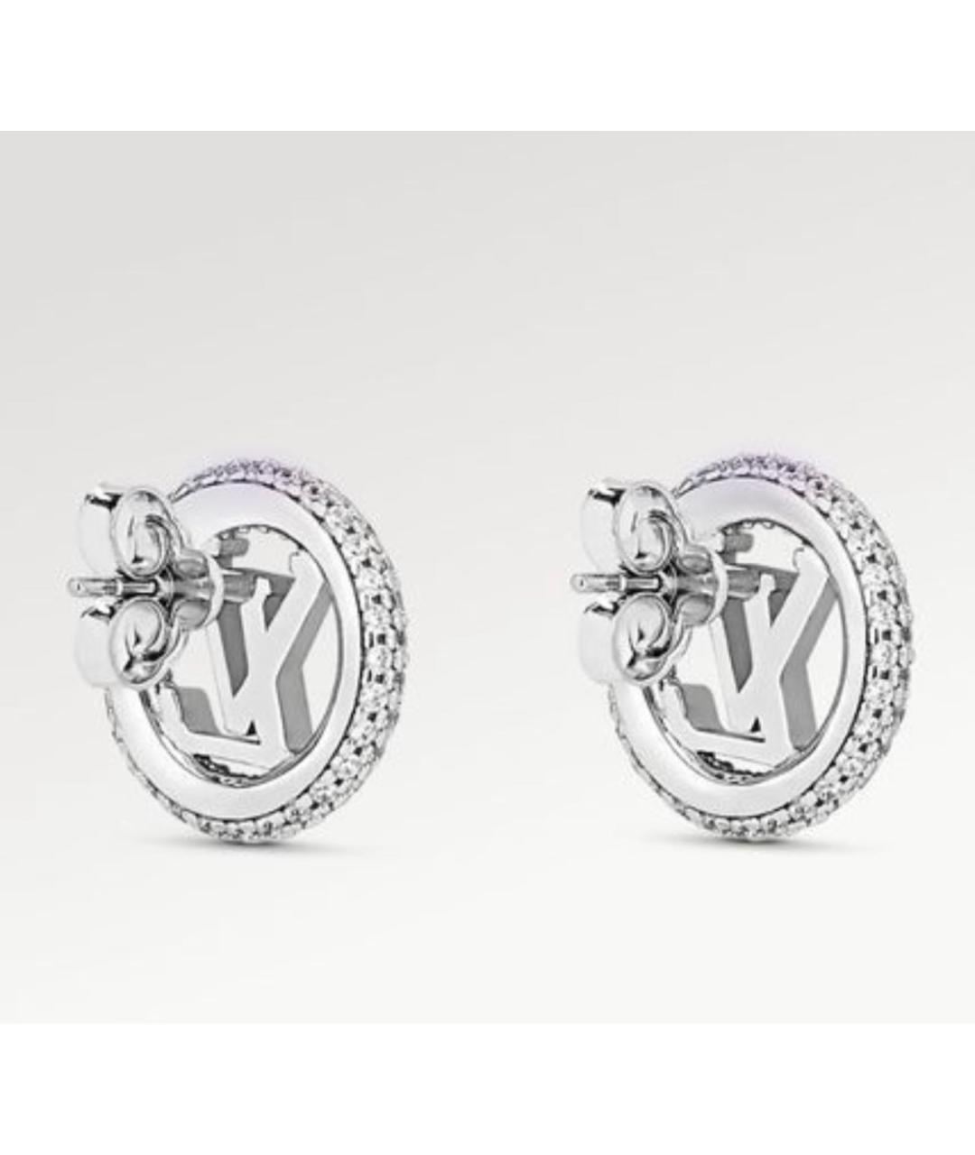 LOUIS VUITTON Серебряные серьги, фото 2