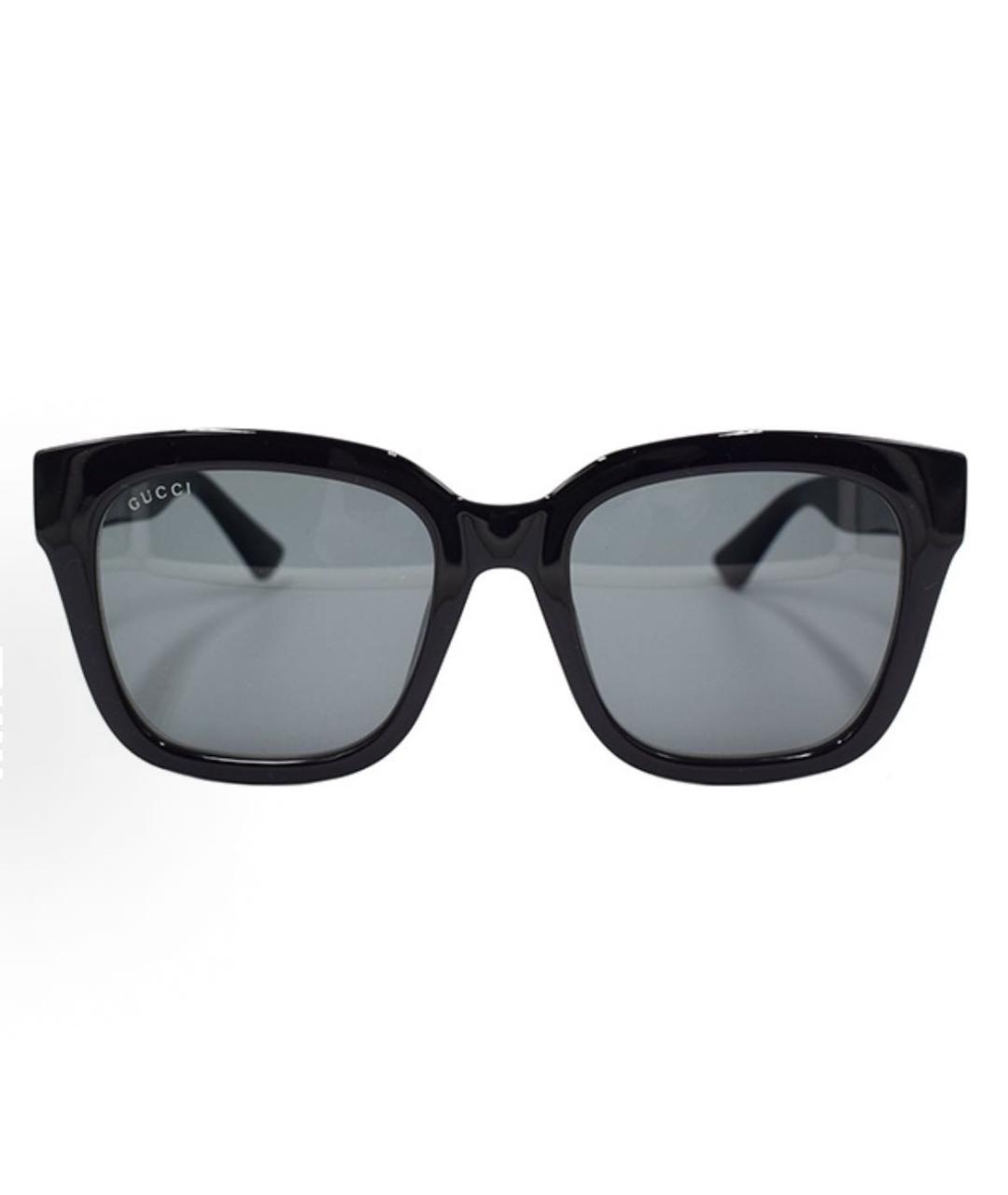 GUCCI Черные пластиковые солнцезащитные очки, фото 4