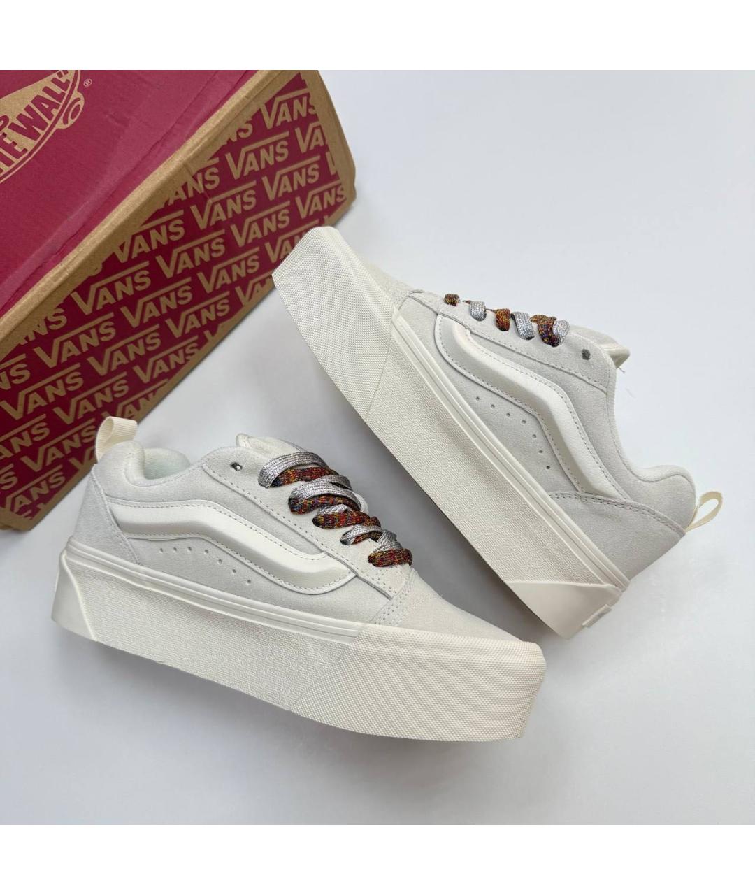 VANS Серые замшевые кеды, фото 4