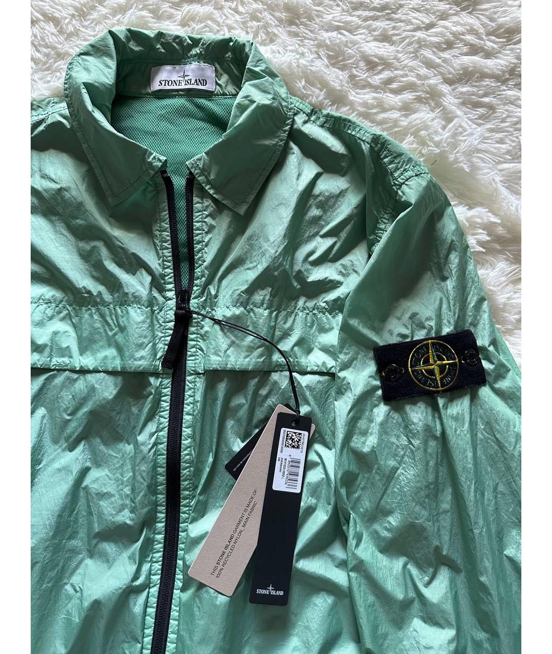 STONE ISLAND Салатовая куртка, фото 4