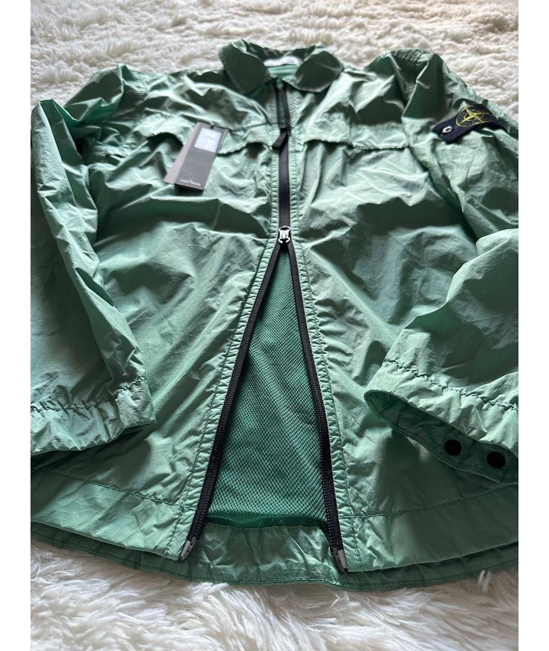 STONE ISLAND Салатовая куртка, фото 5