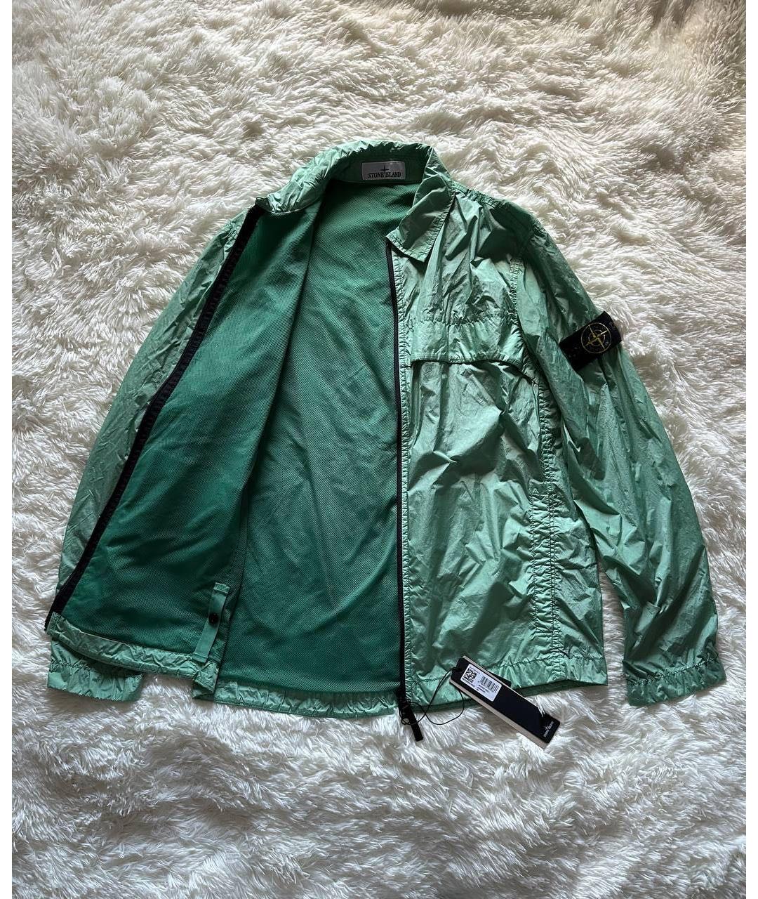 STONE ISLAND Салатовая куртка, фото 2