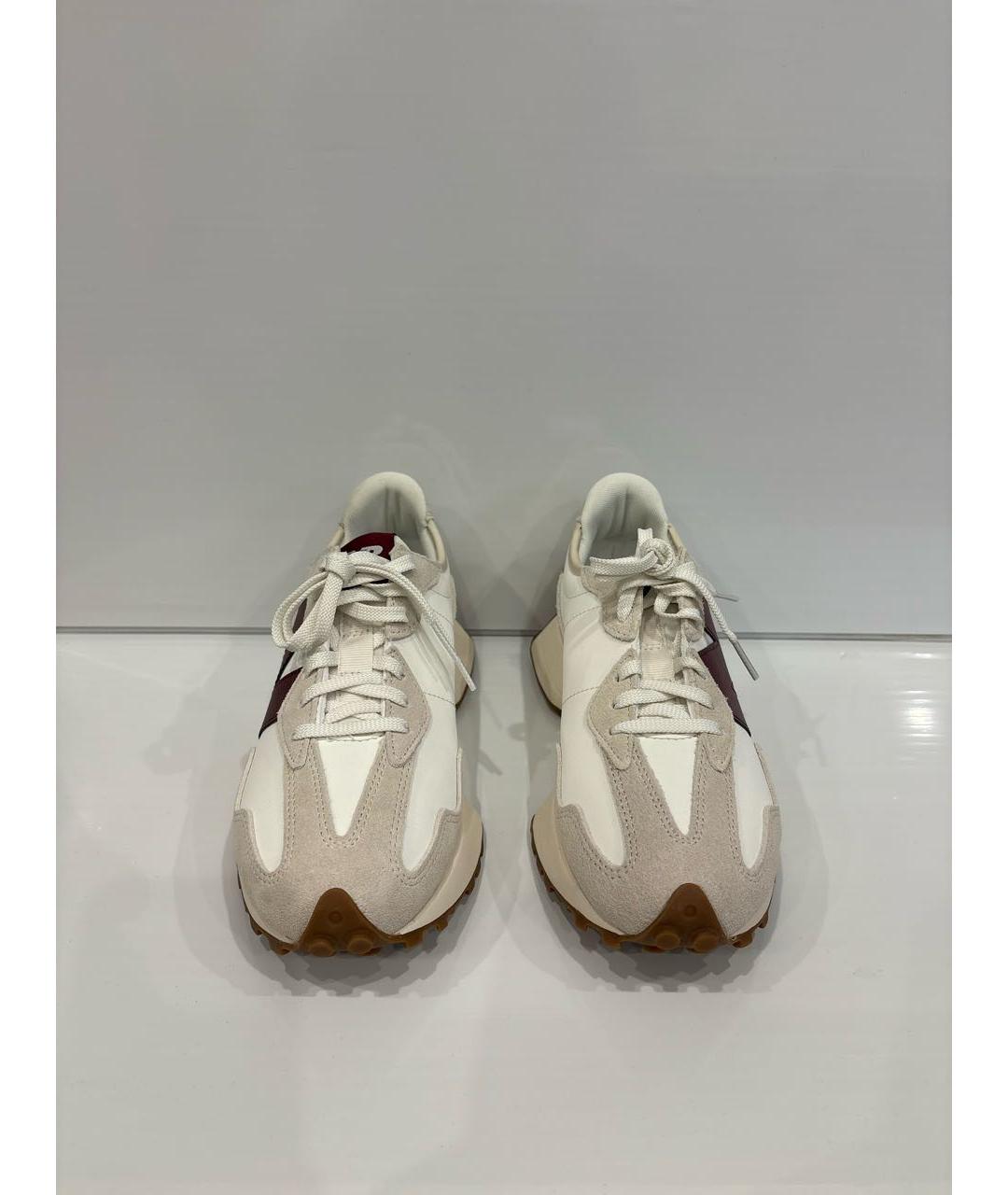 NEW BALANCE Бежевые кожаные кроссовки, фото 2