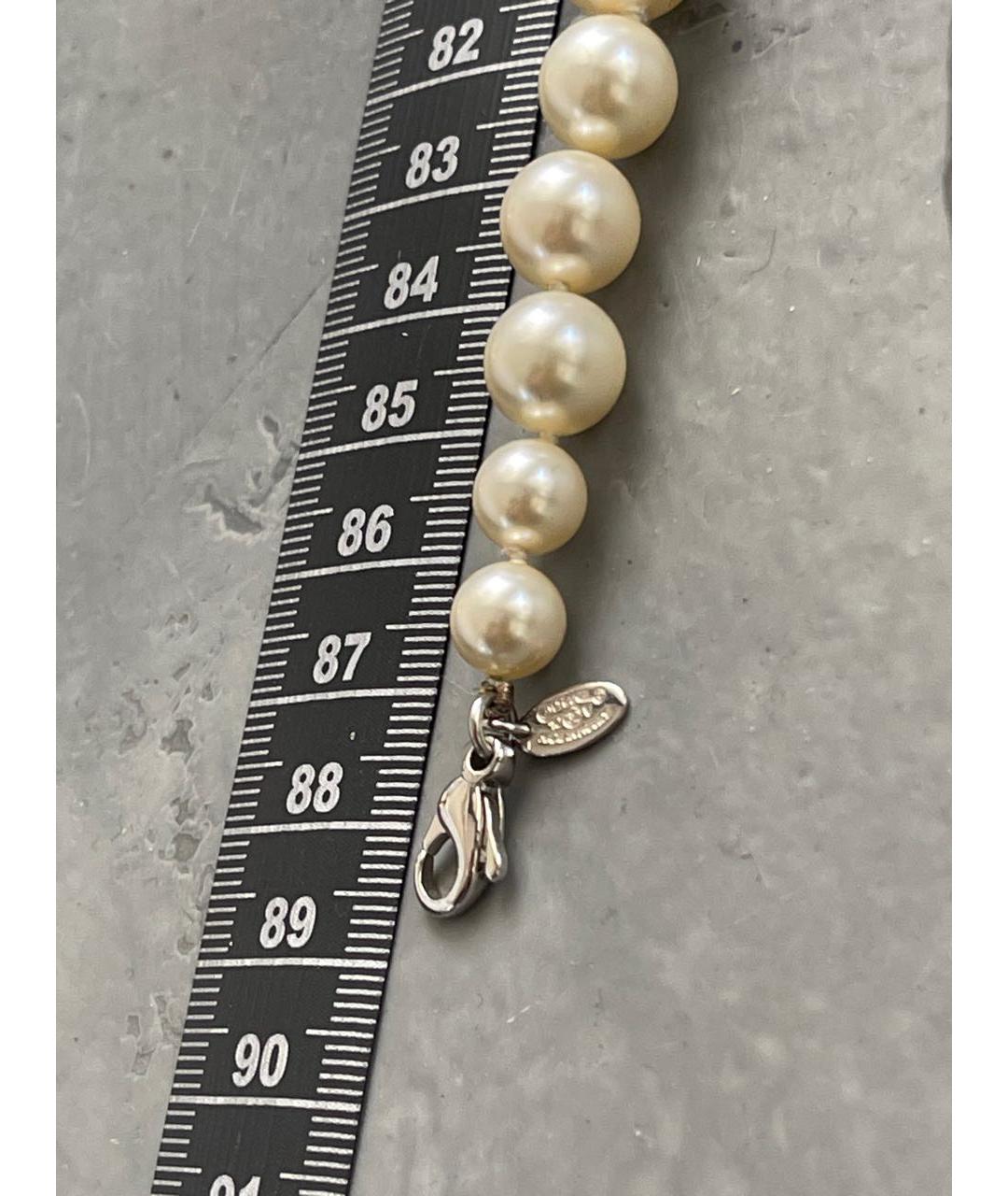 CHANEL Бежевое колье, фото 8