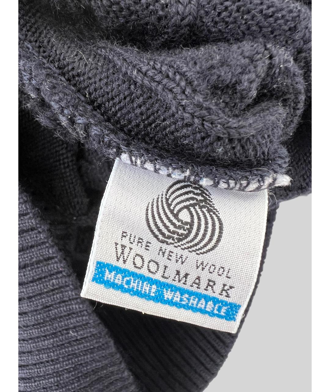 PAUL & SHARK Синий шерстяной джемпер / свитер, фото 5