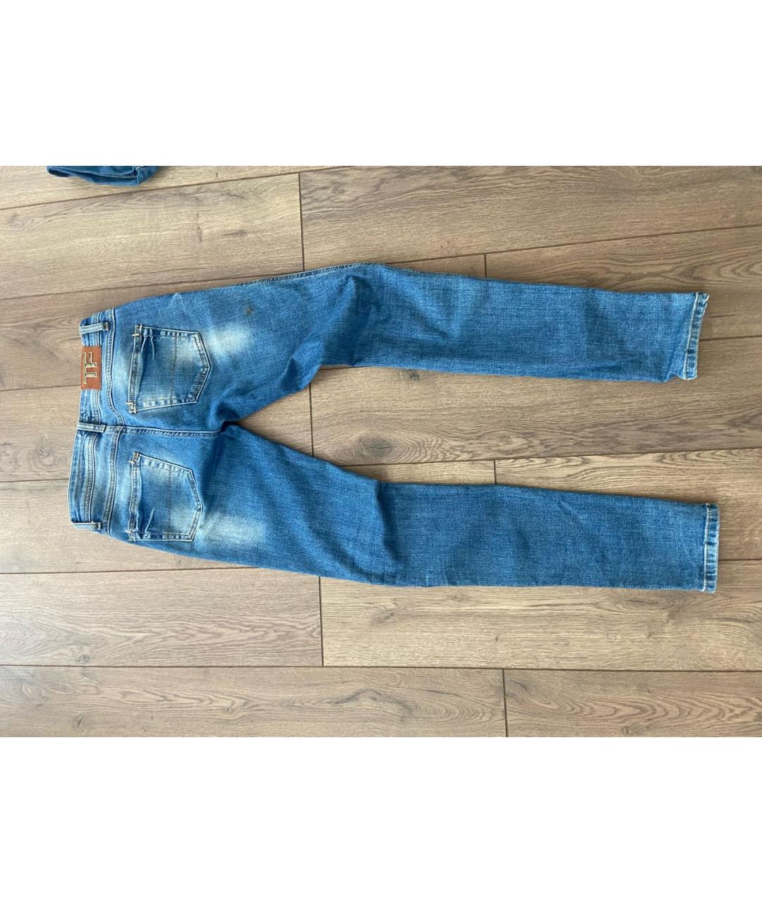 TOM FORD Синие хлопковые джинсы скинни, фото 2