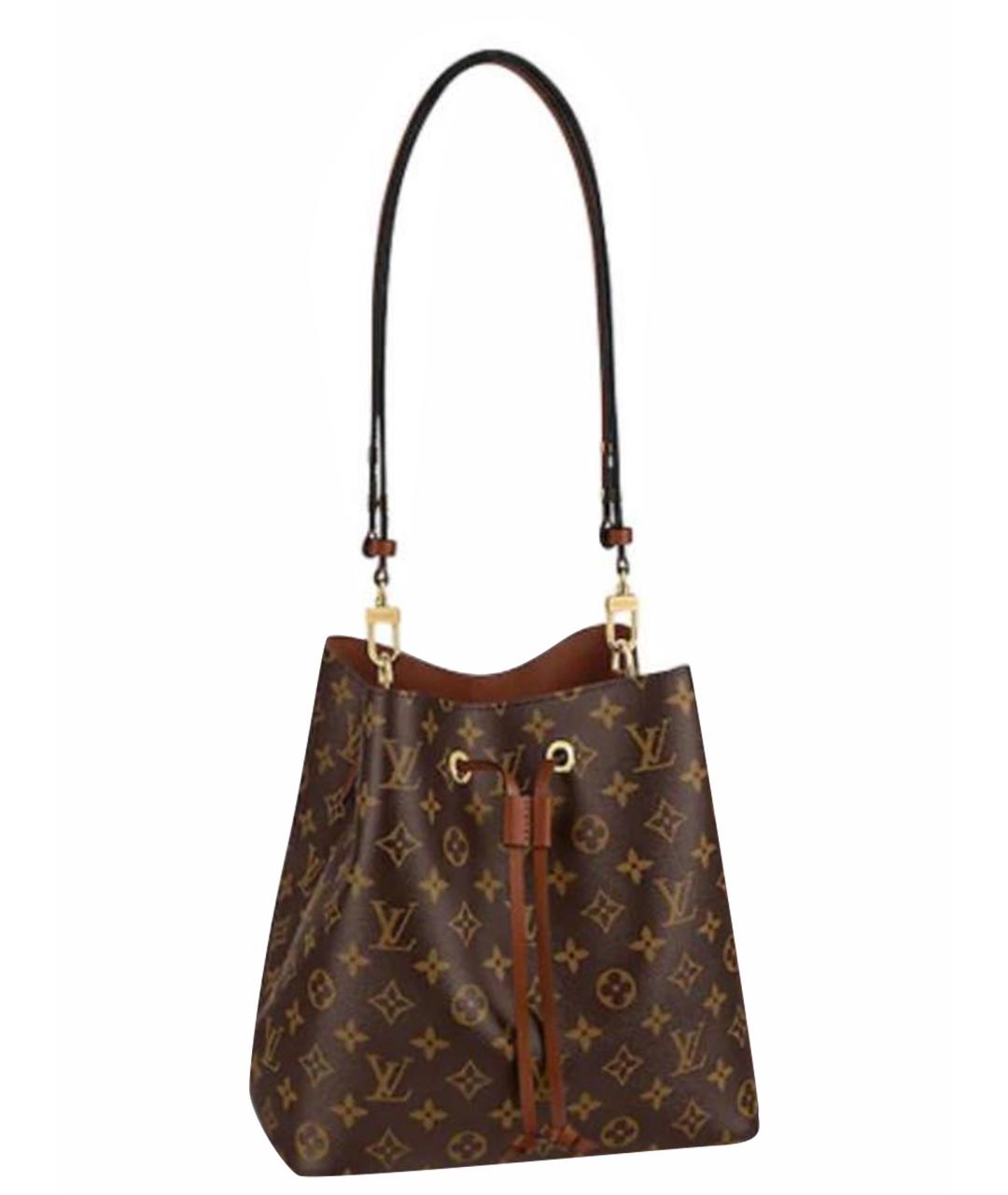 LOUIS VUITTON Коричневая сумка тоут, фото 1