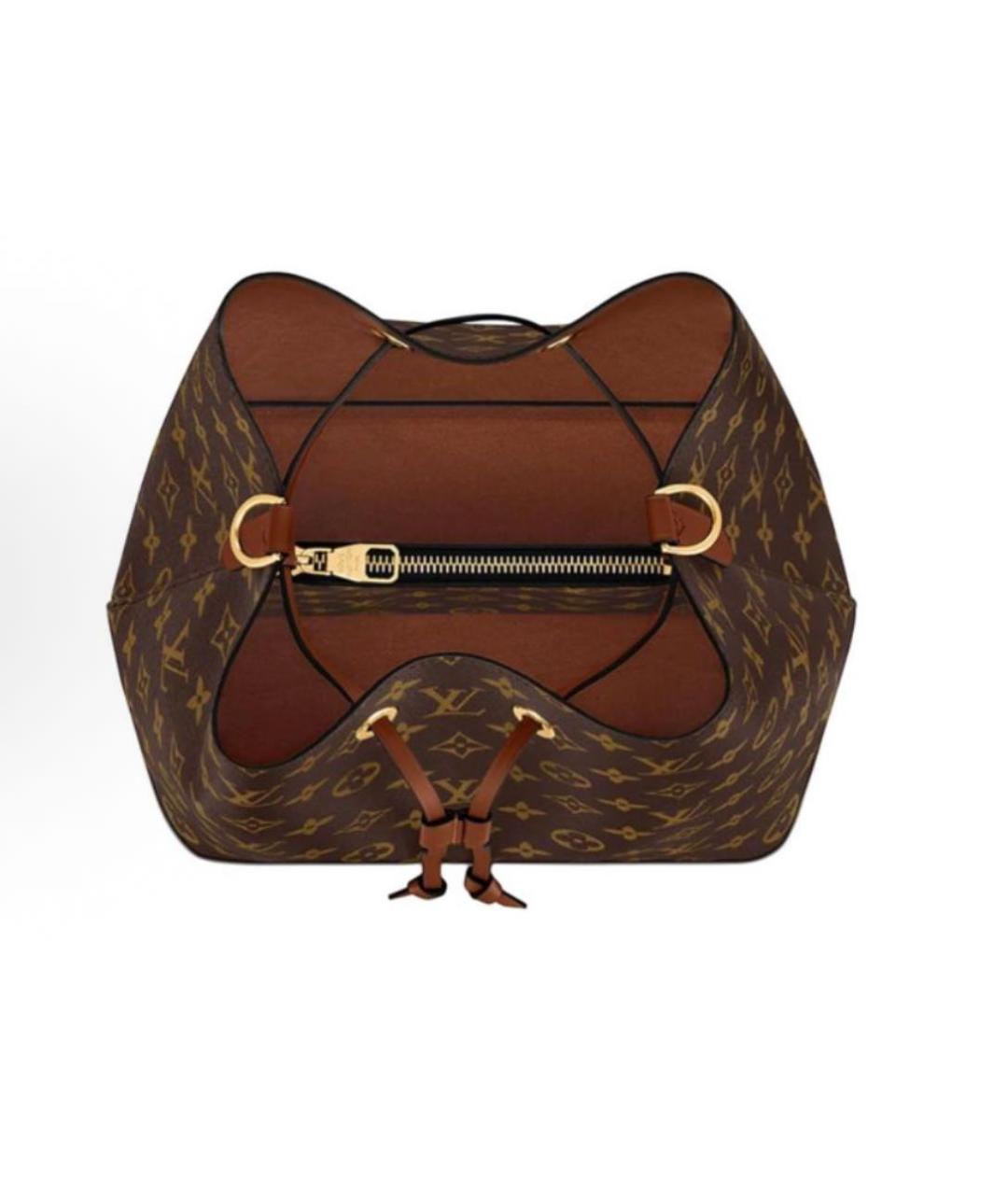LOUIS VUITTON Коричневая сумка тоут, фото 4
