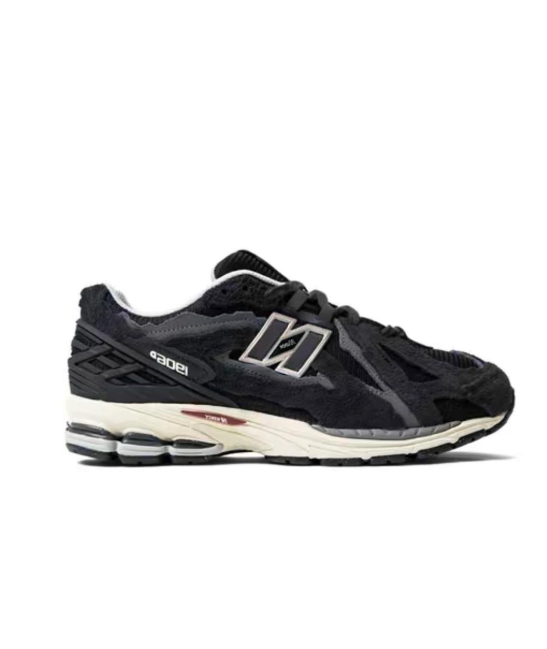 NEW BALANCE Черные замшевые низкие кроссовки / кеды, фото 1