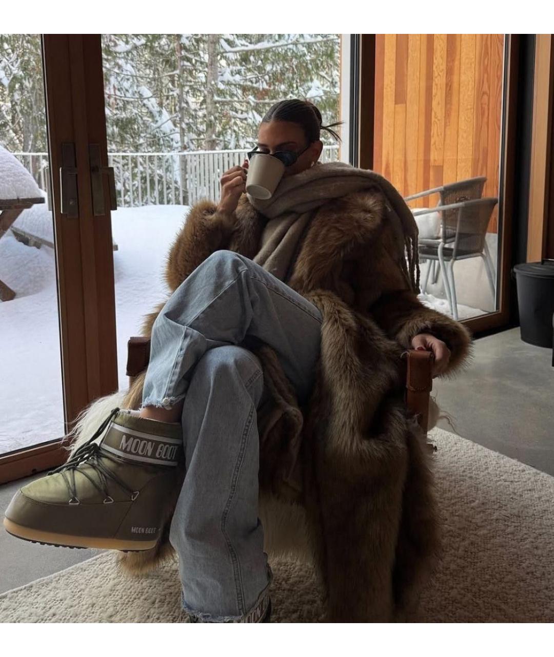 MOON BOOT Хаки ботинки, фото 4