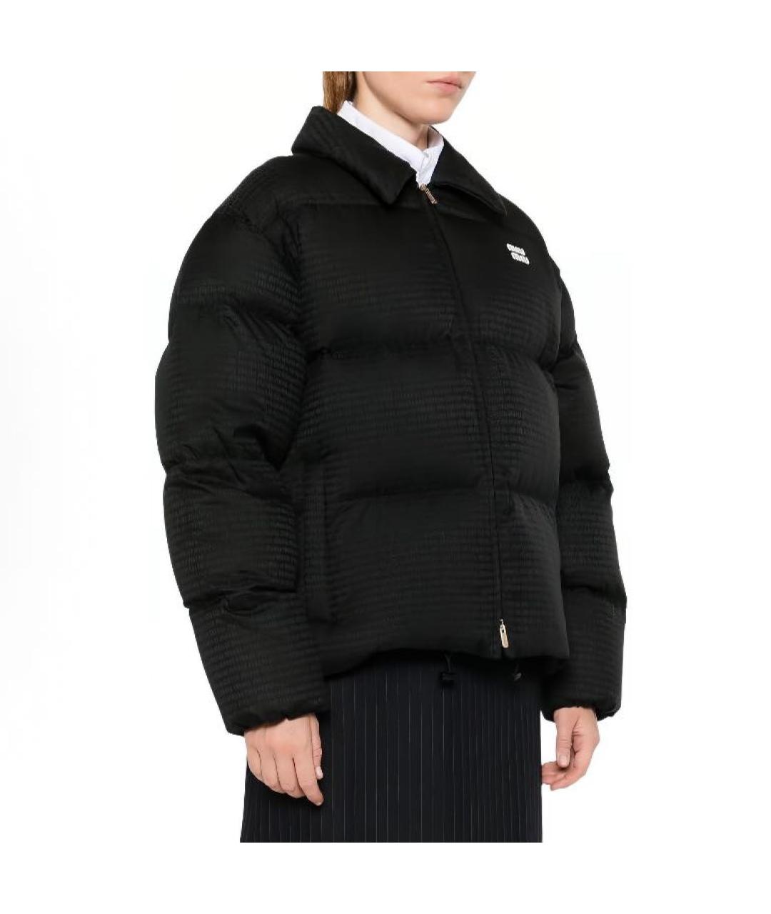 MIU MIU Черный пуховик, фото 4