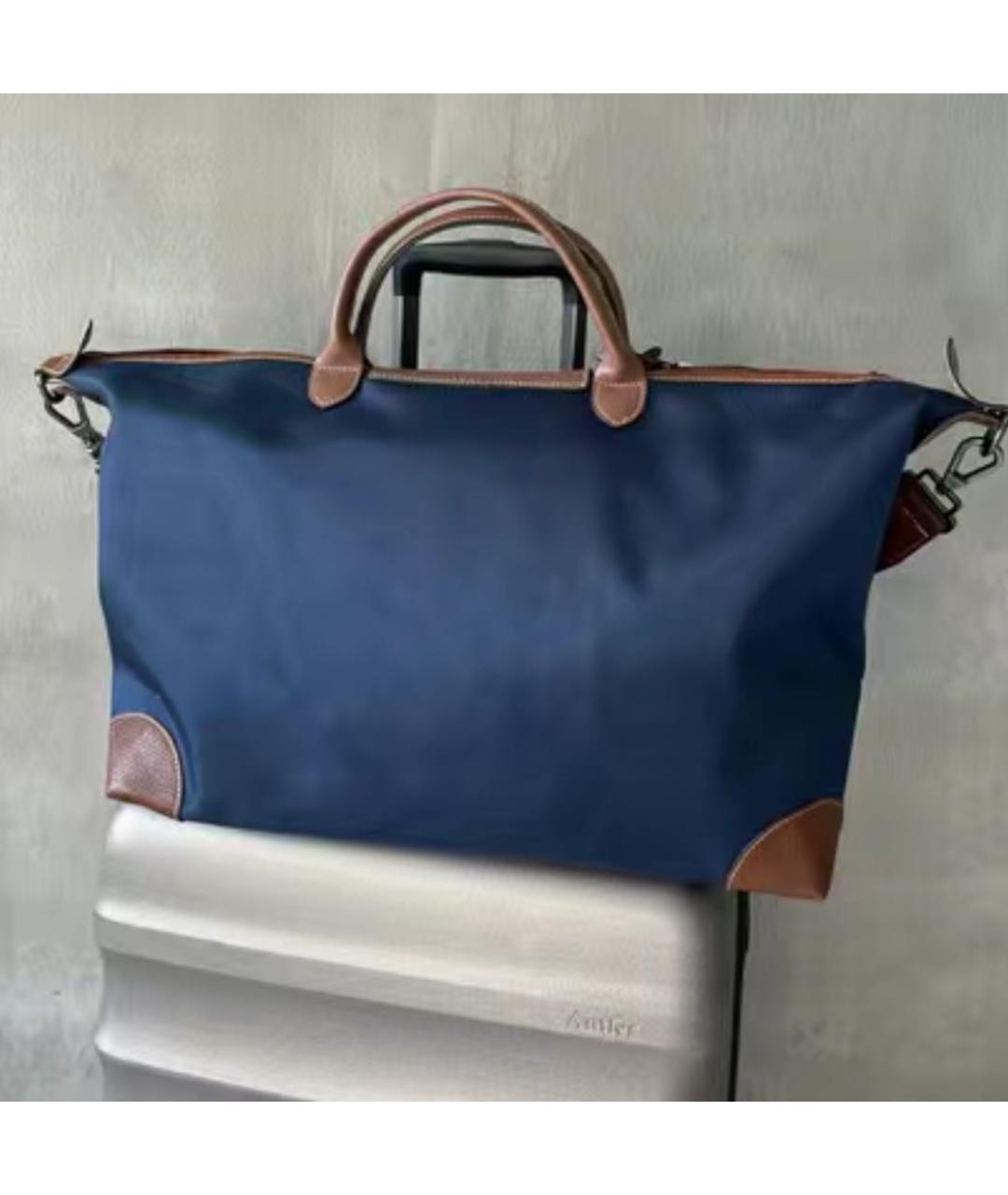 LONGCHAMP Темно-синяя сумка через плечо, фото 3
