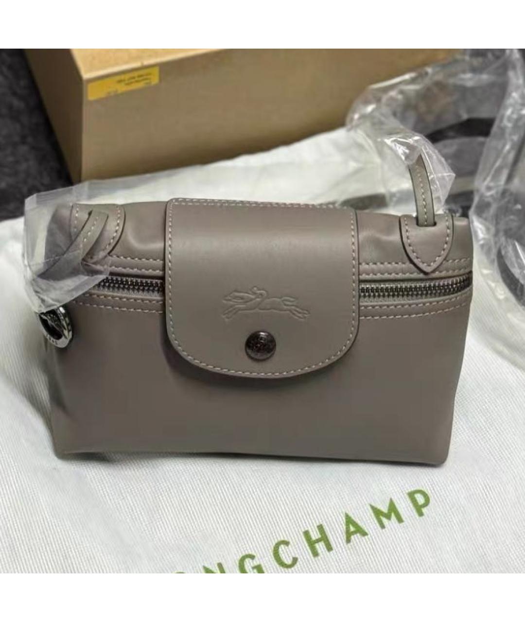 LONGCHAMP Кожаная сумка через плечо, фото 3