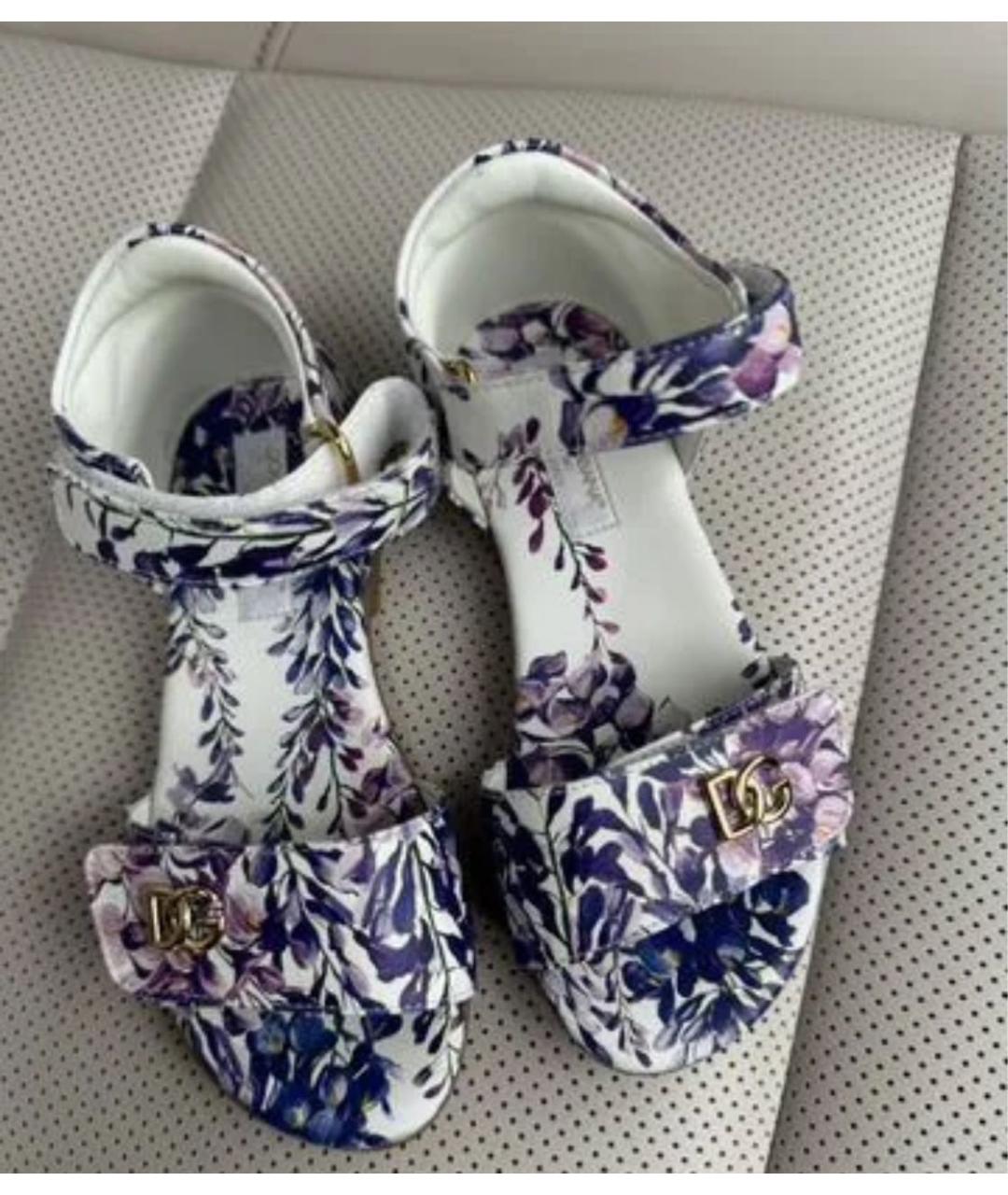 DOLCE & GABBANA KIDS Кожаные туфли, фото 5