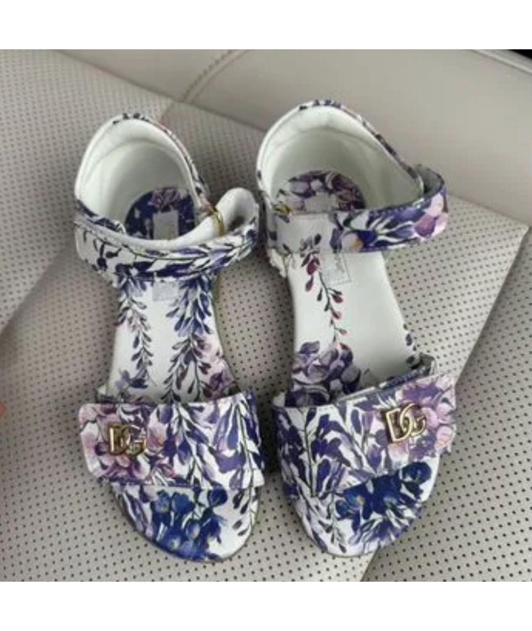 DOLCE & GABBANA KIDS Кожаные туфли, фото 2
