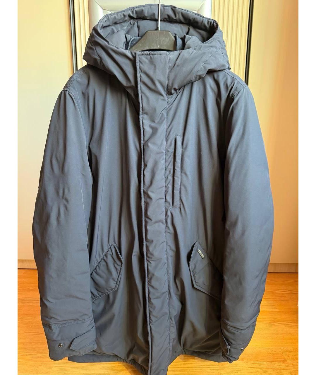 WOOLRICH Синяя полиамидовая парка, фото 7