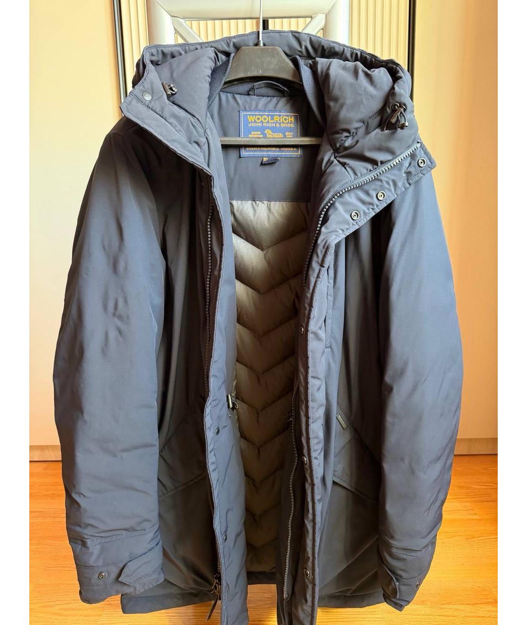 WOOLRICH Синяя полиамидовая парка, фото 6