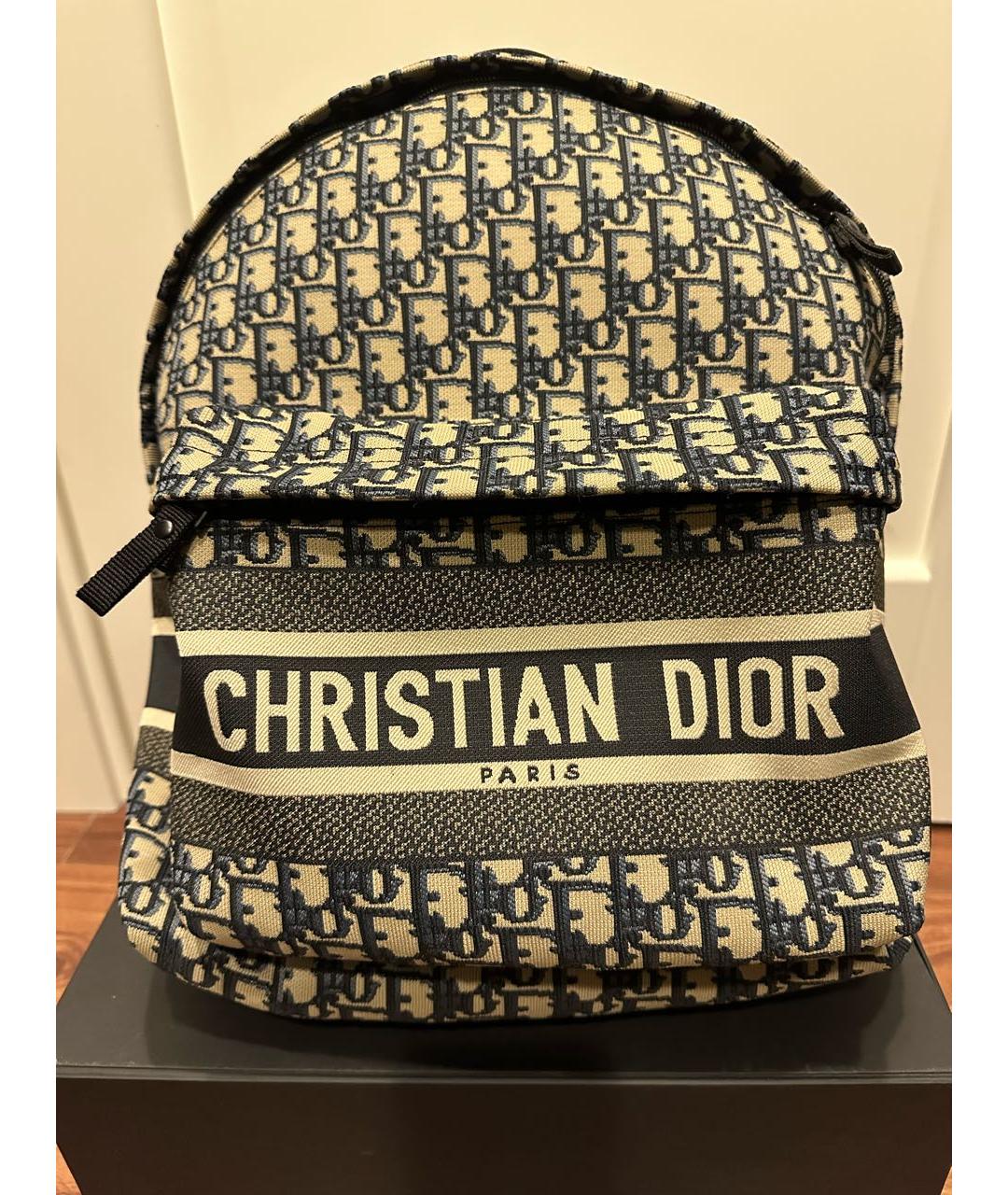 CHRISTIAN DIOR Мульти жаккардовый рюкзак, фото 3