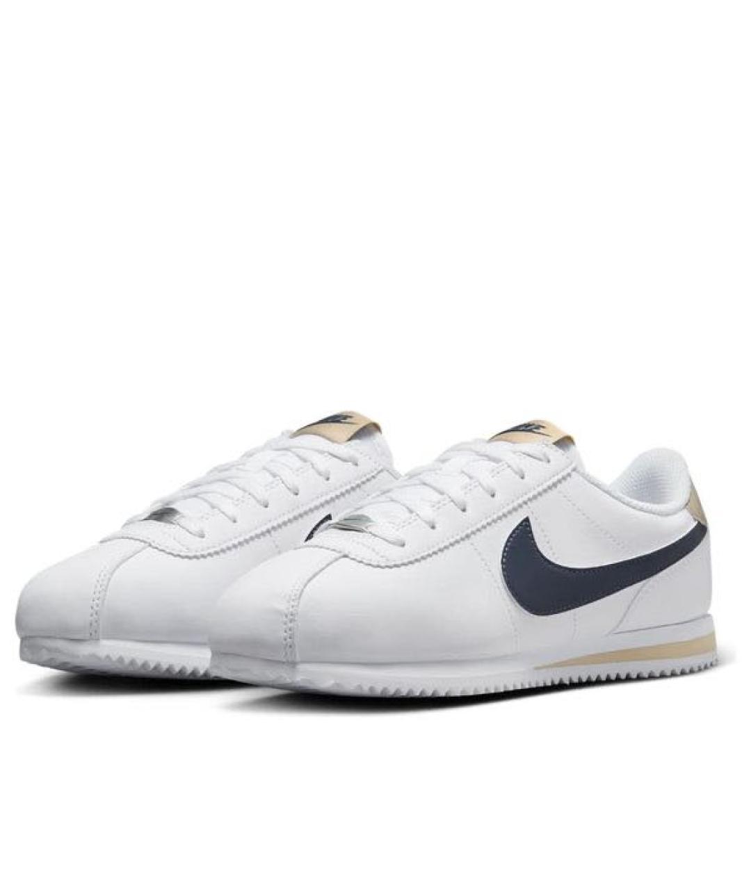 NIKE Белые низкие кроссовки / кеды, фото 2