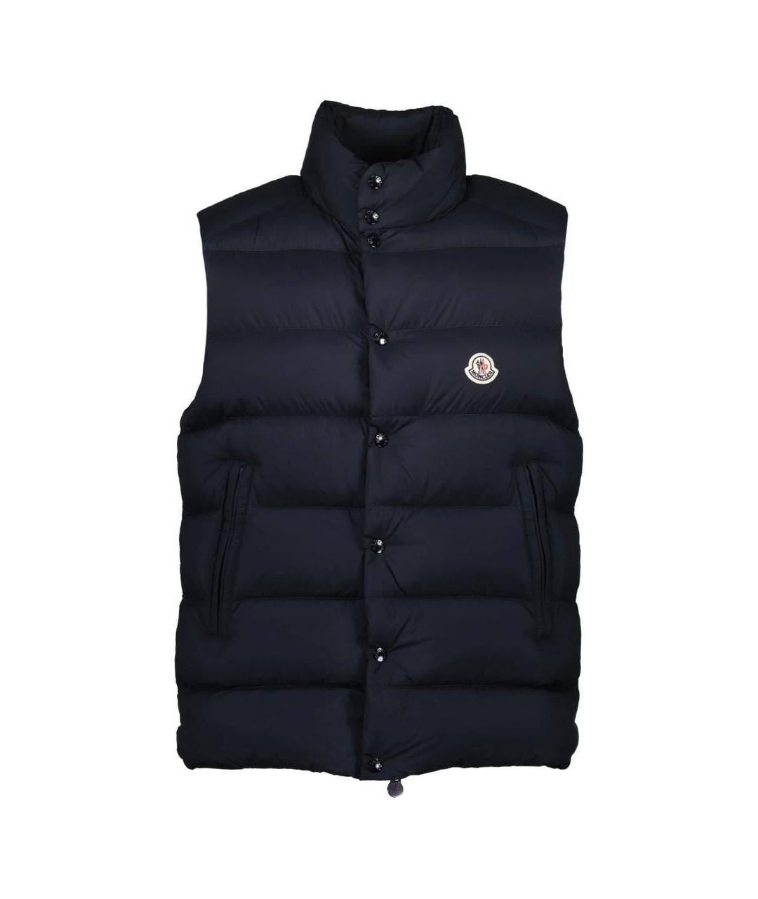 MONCLER Синий жилет, фото 1