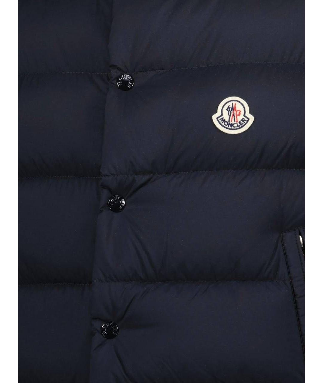 MONCLER Синий жилет, фото 4